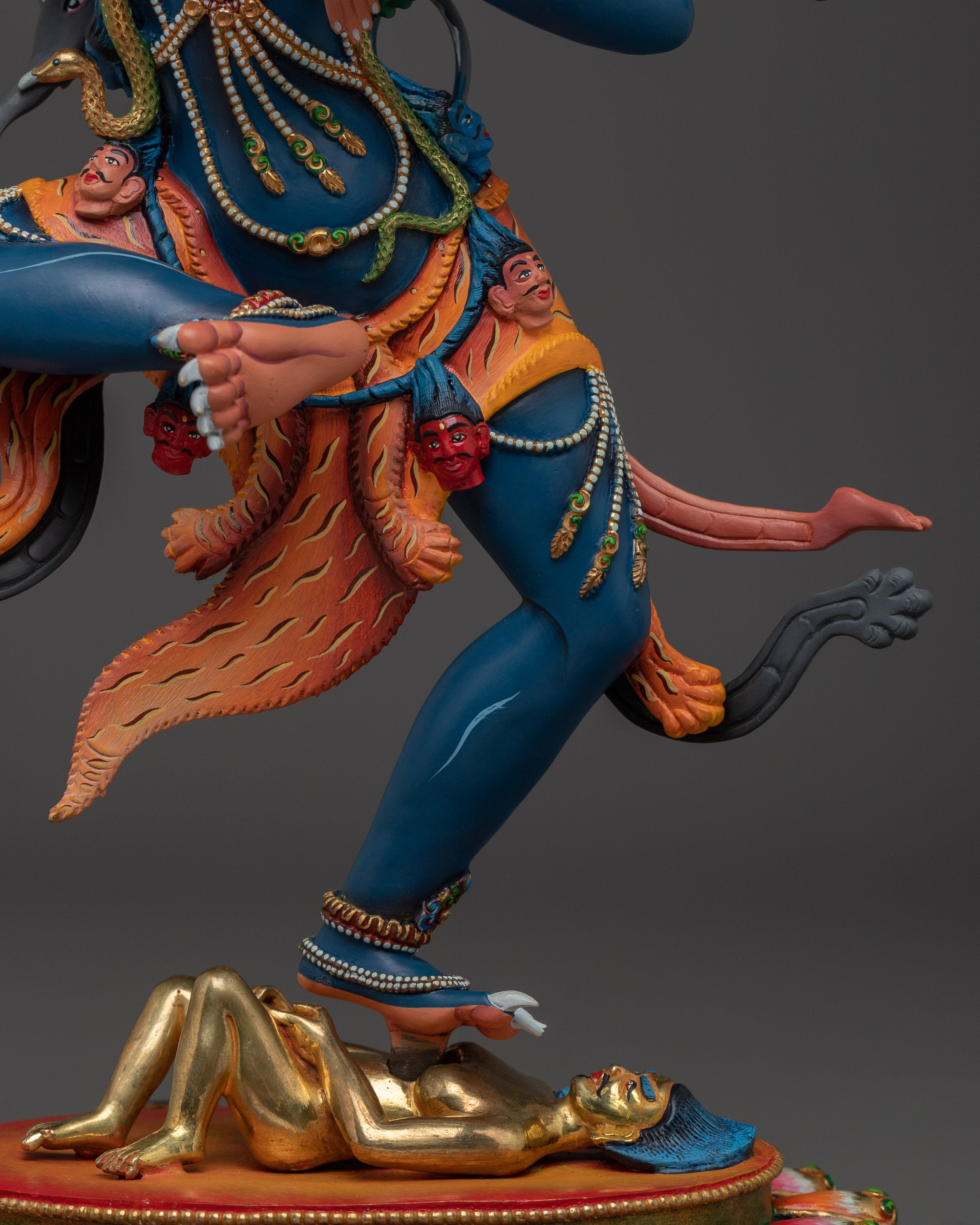 Troma Nagmo Statue | Wrathful Female Protector in Tibetan Buddhism