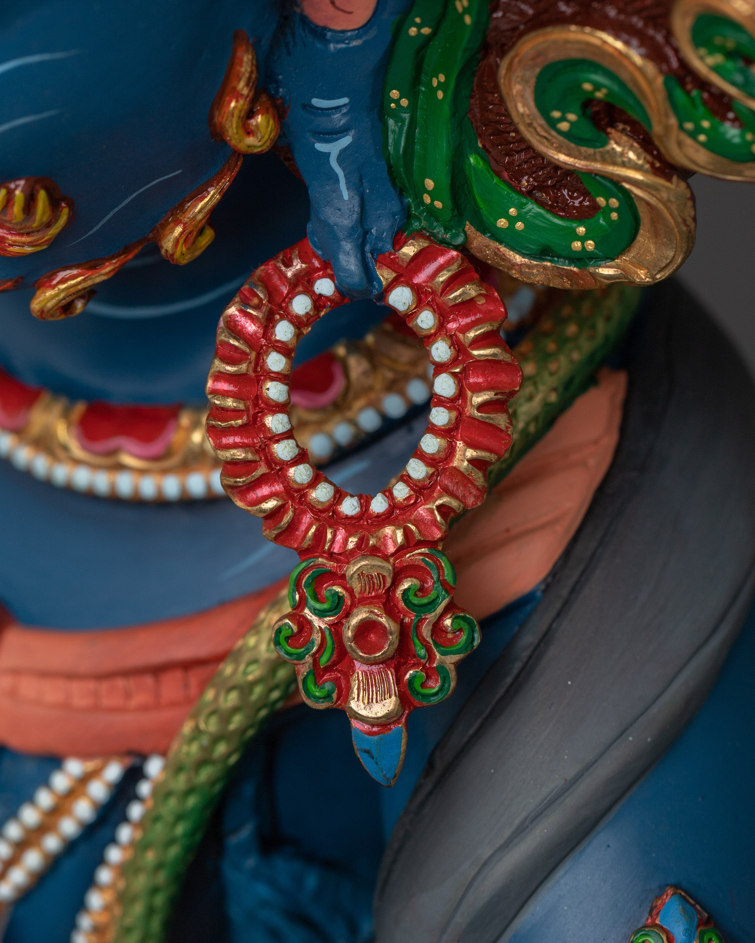 Troma Nagmo Statue | Wrathful Female Protector in Tibetan Buddhism