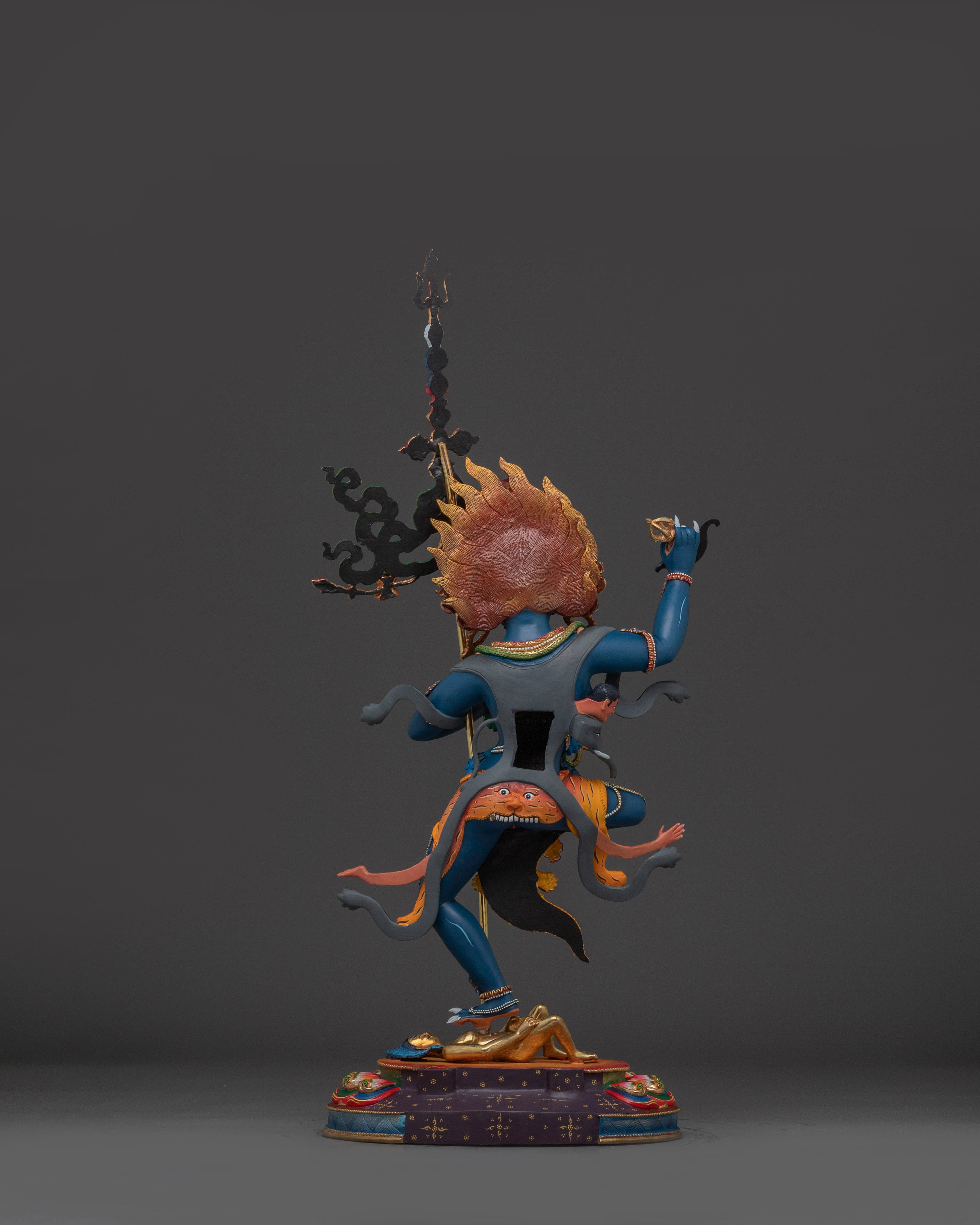 Troma Nagmo Statue | Wrathful Female Protector in Tibetan Buddhism