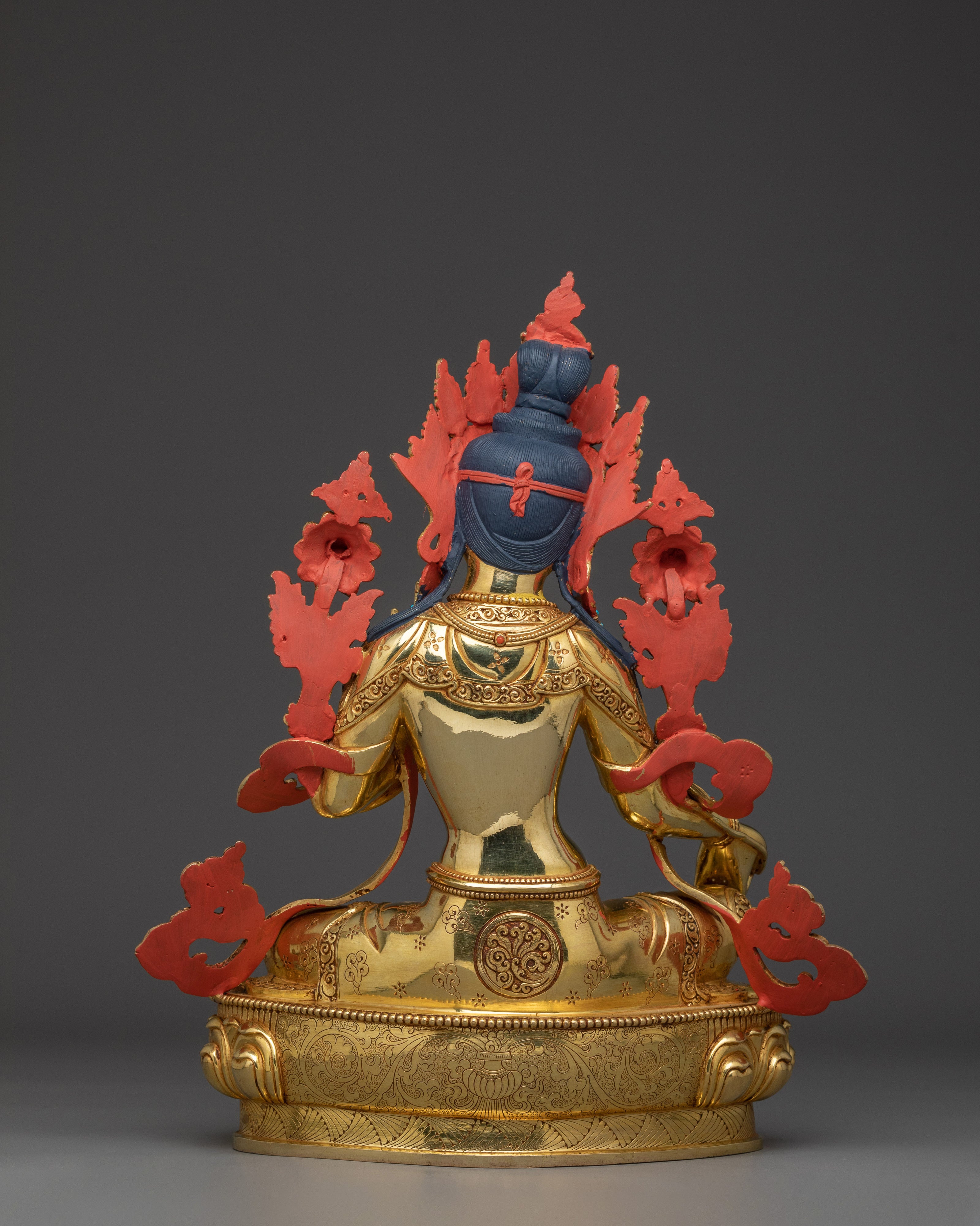 Compassionate Deity Shyama Tara Statue | Green Tara - Mother of All Buddhas