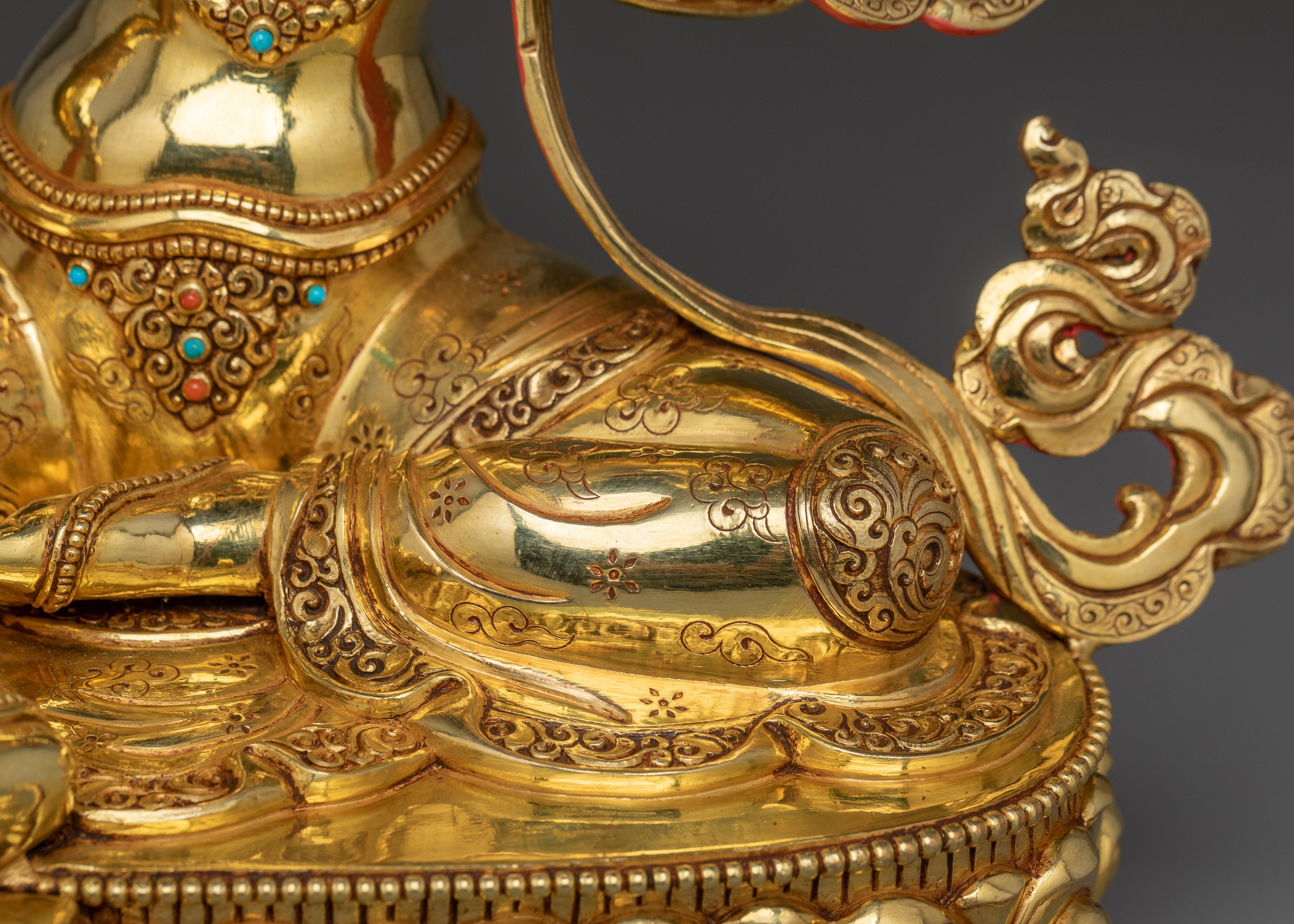 Compassionate Deity Shyama Tara Statue | Green Tara - Mother of All Buddhas