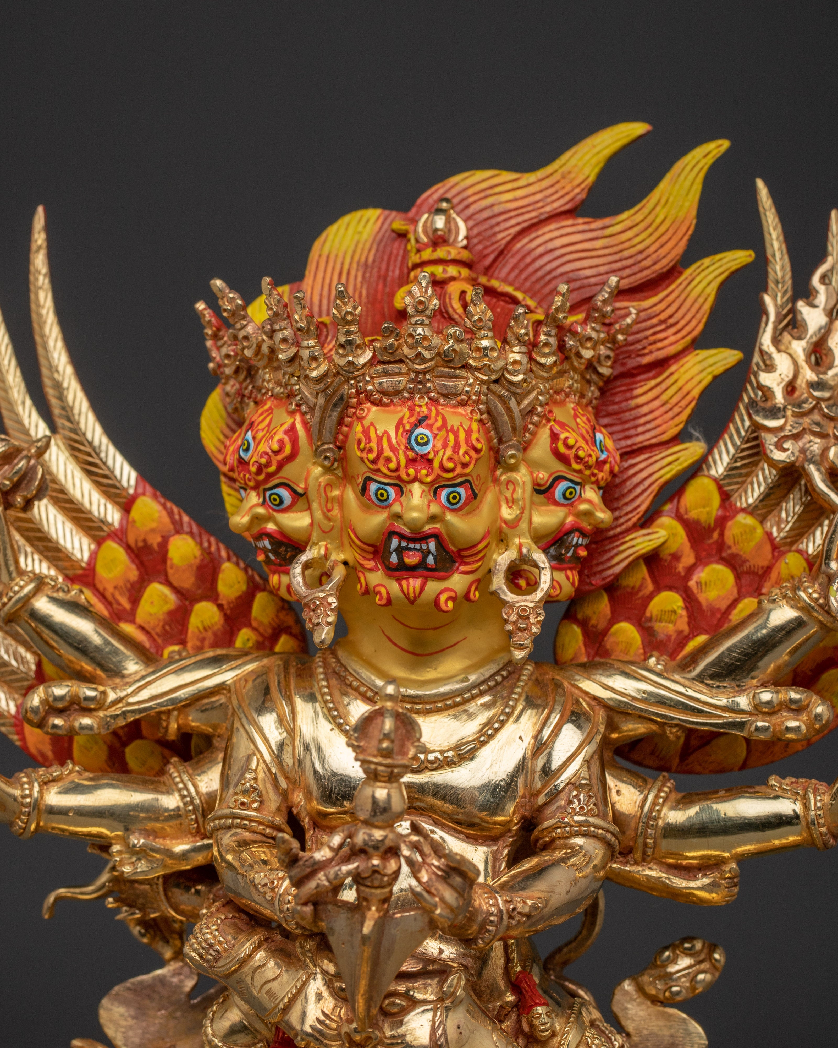 Wrathful Vajrakilaya Statue | Fierce Manifestation of Vajrasattva