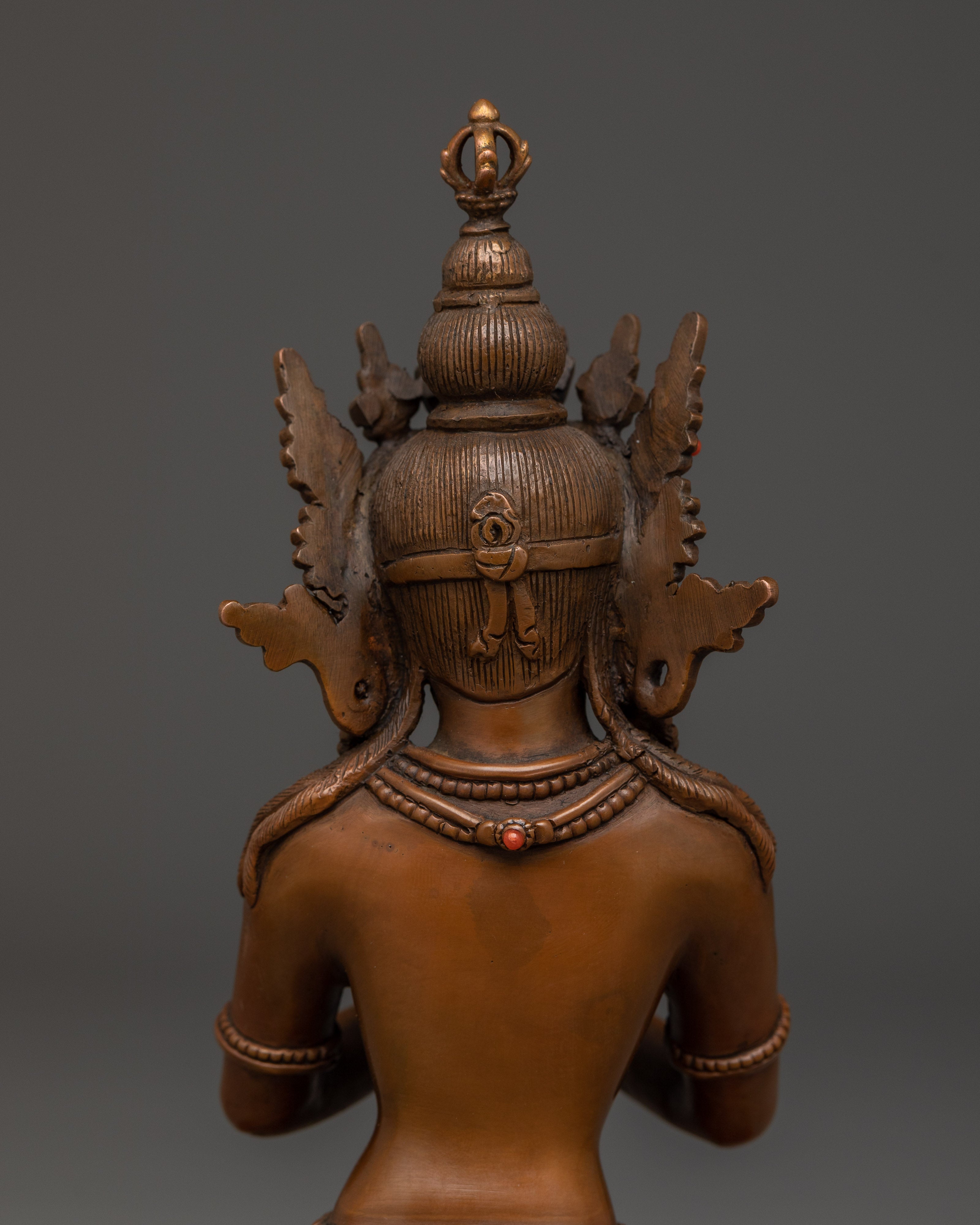 Oxidized Vajrdhara Statue | Dorje Chang - Primordial Buddha