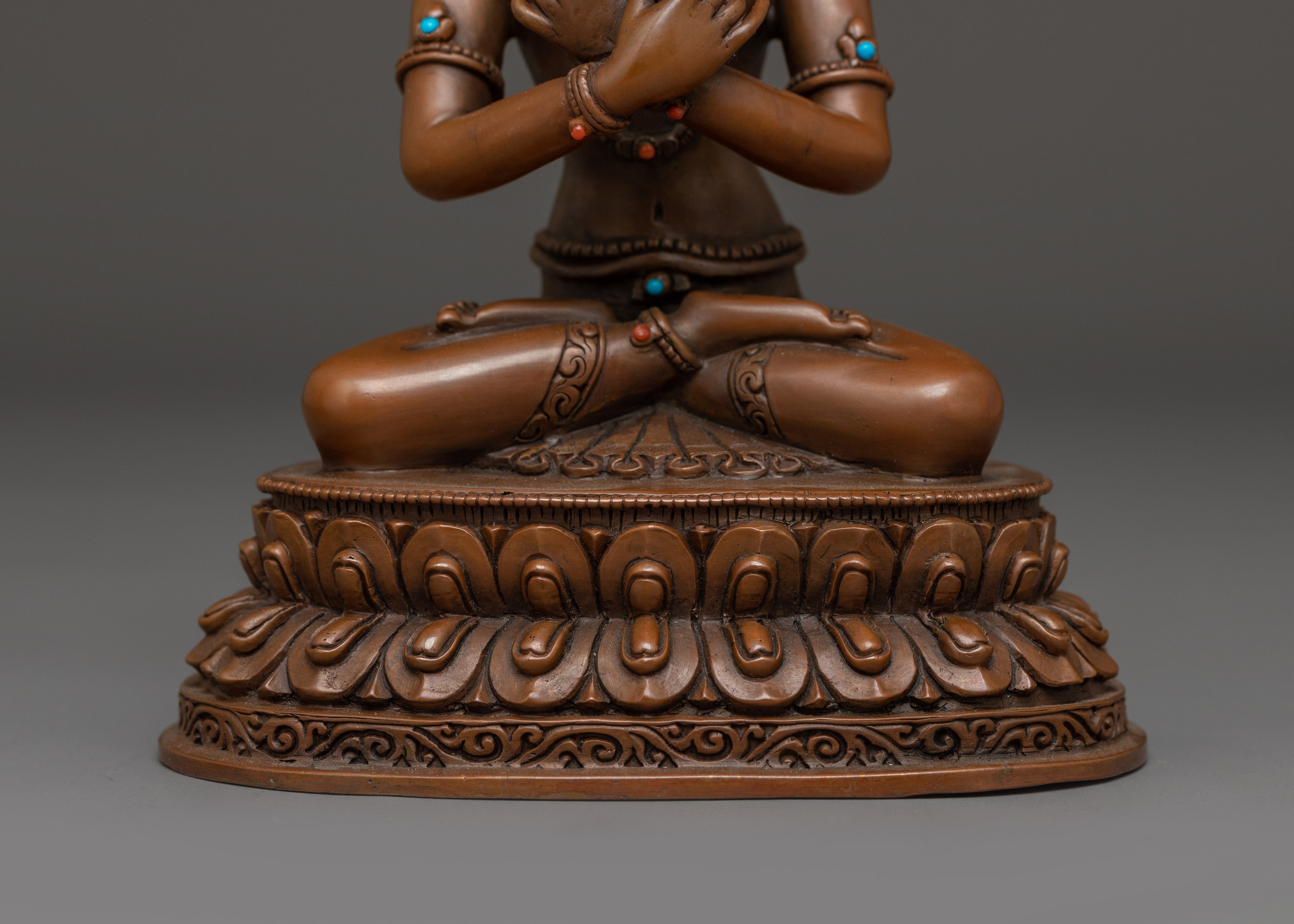 Oxidized Vajrdhara Statue | Dorje Chang - Primordial Buddha