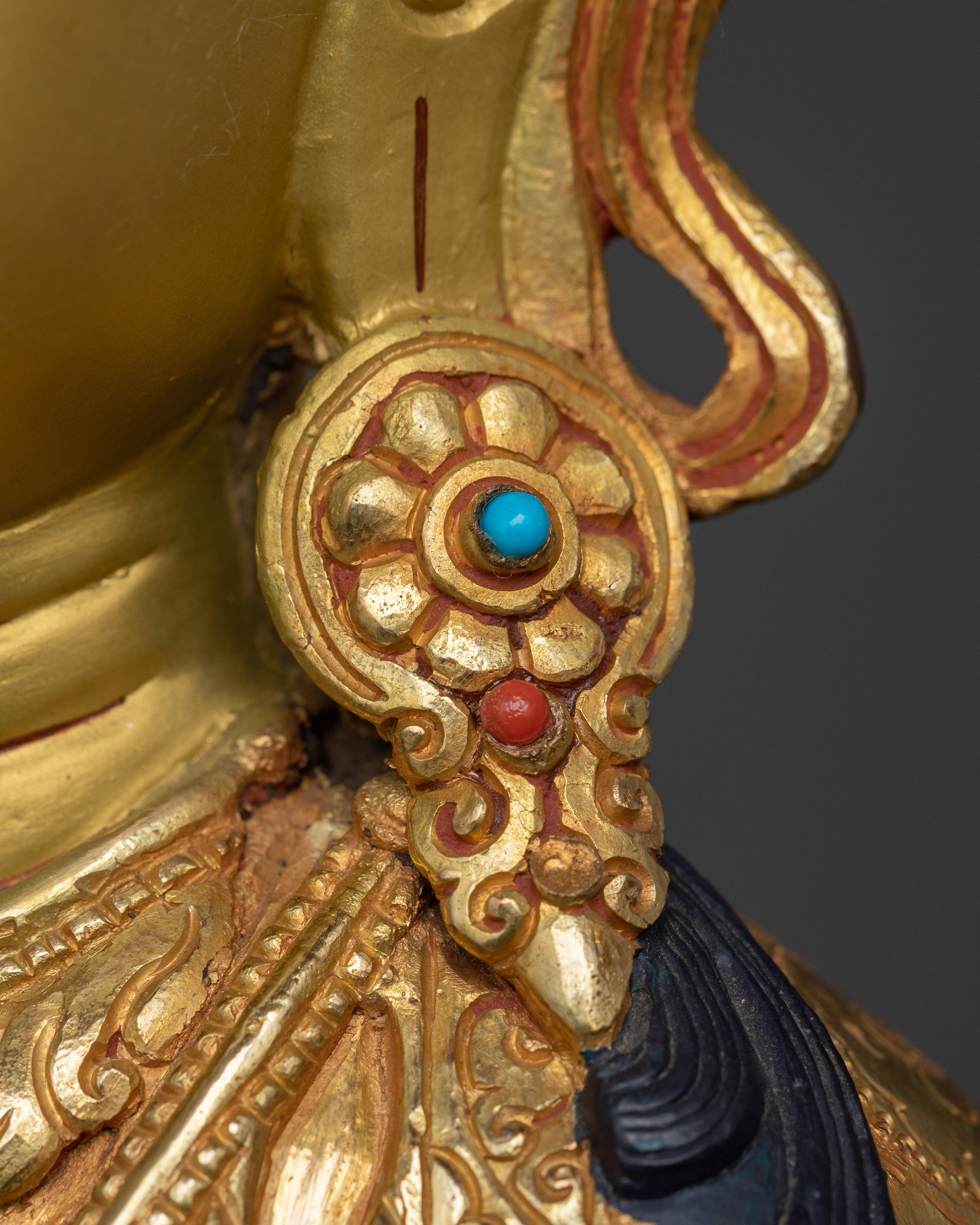 Compassion Lord Chenrezig Statue | Avalokiteshvara Serene Figurine