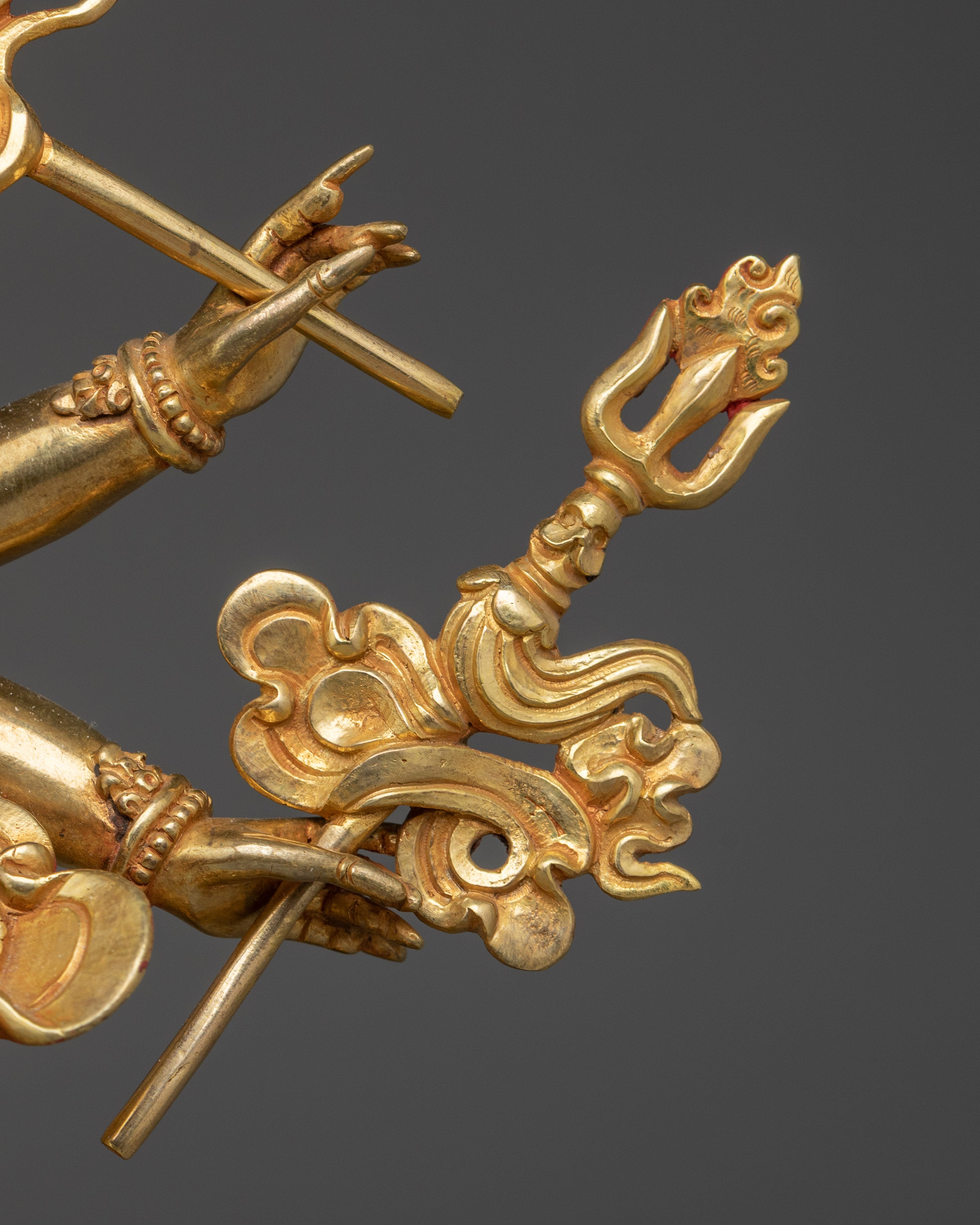 Tibetan Deity White Mahakala | Protector of the Dharma