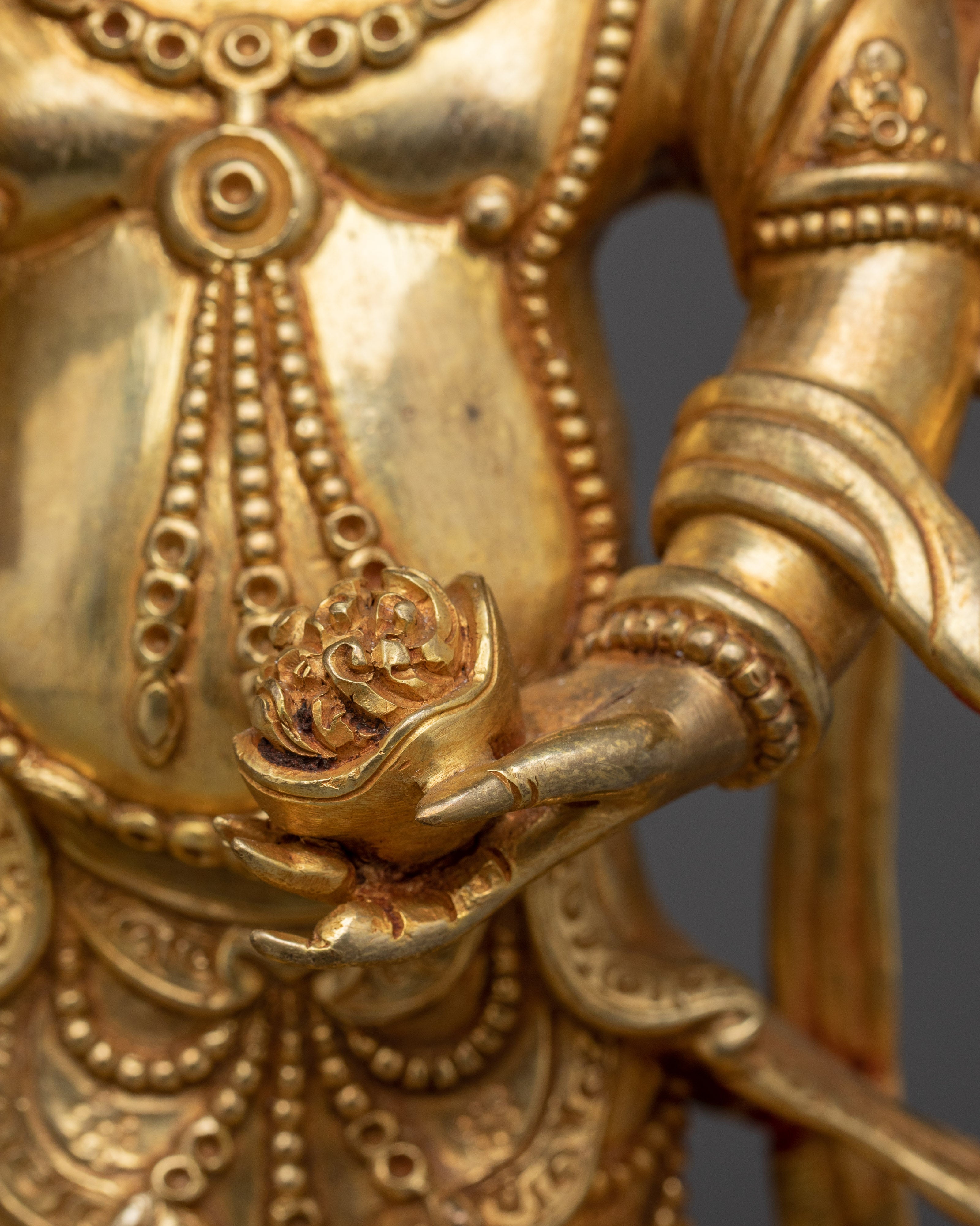 Tibetan Deity White Mahakala | Protector of the Dharma