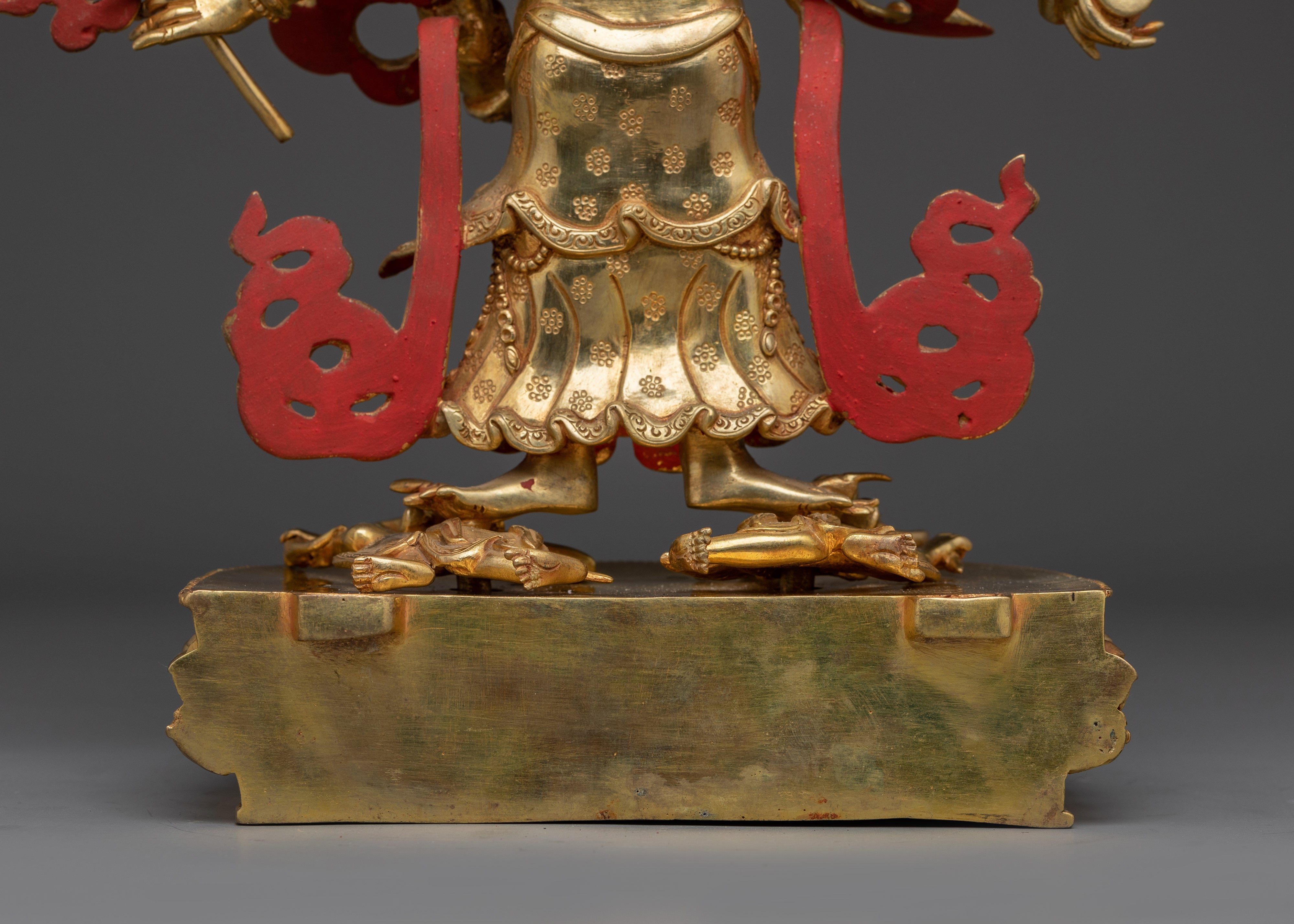 Tibetan Deity White Mahakala | Protector of the Dharma