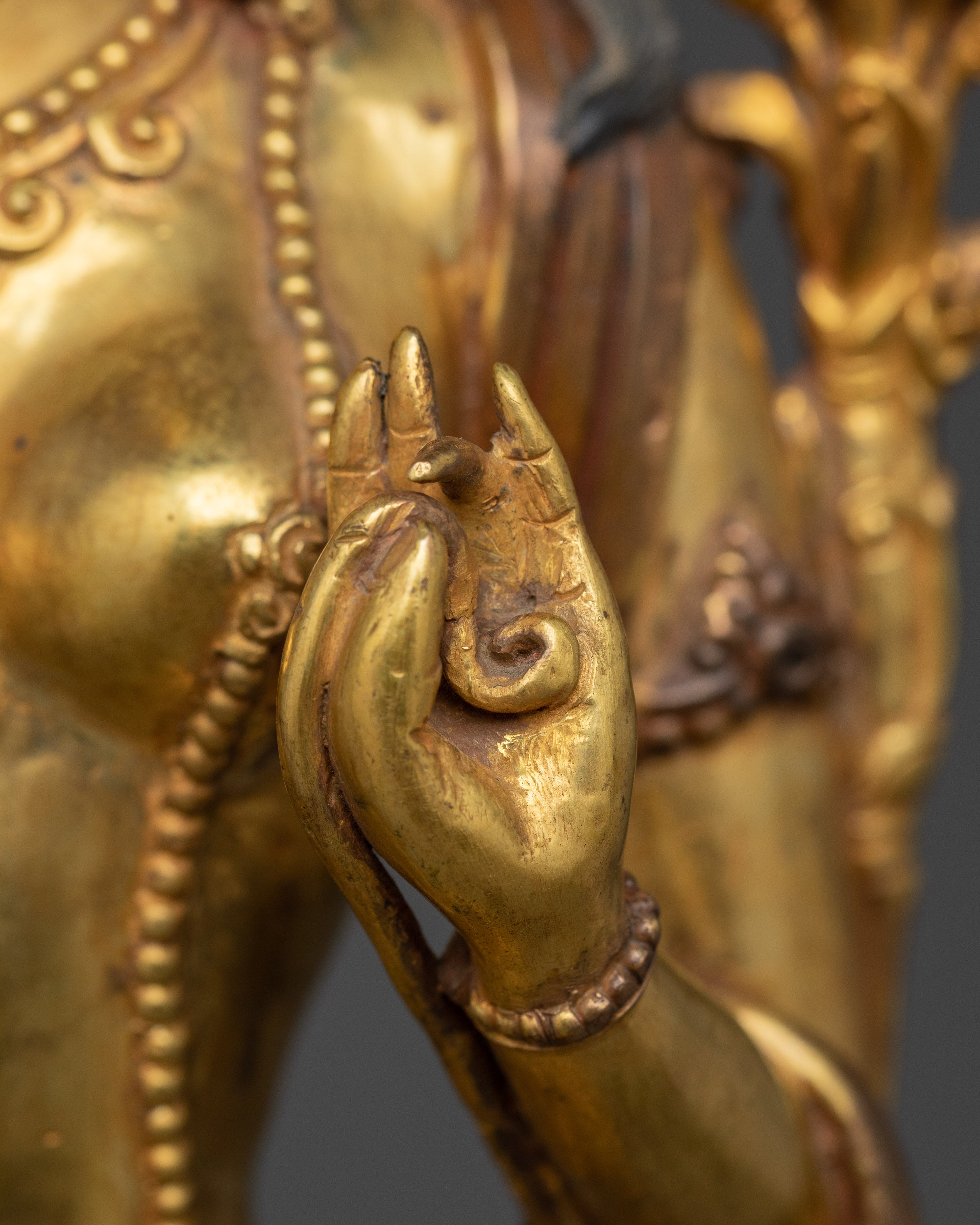 Himalayan Standing Tara Statue | Compassionate Tibetan Deity