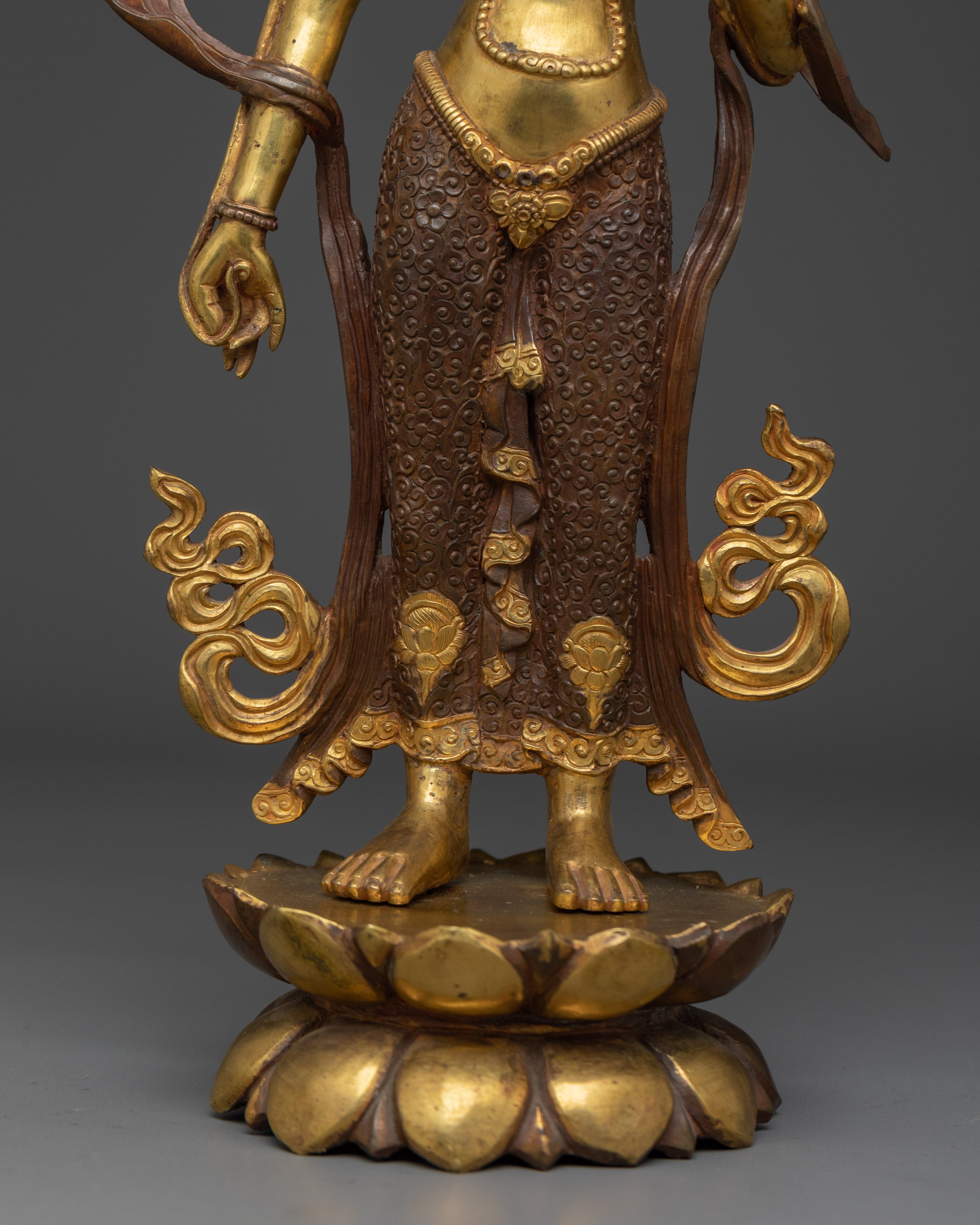 Himalayan Standing Tara Statue | Compassionate Tibetan Deity