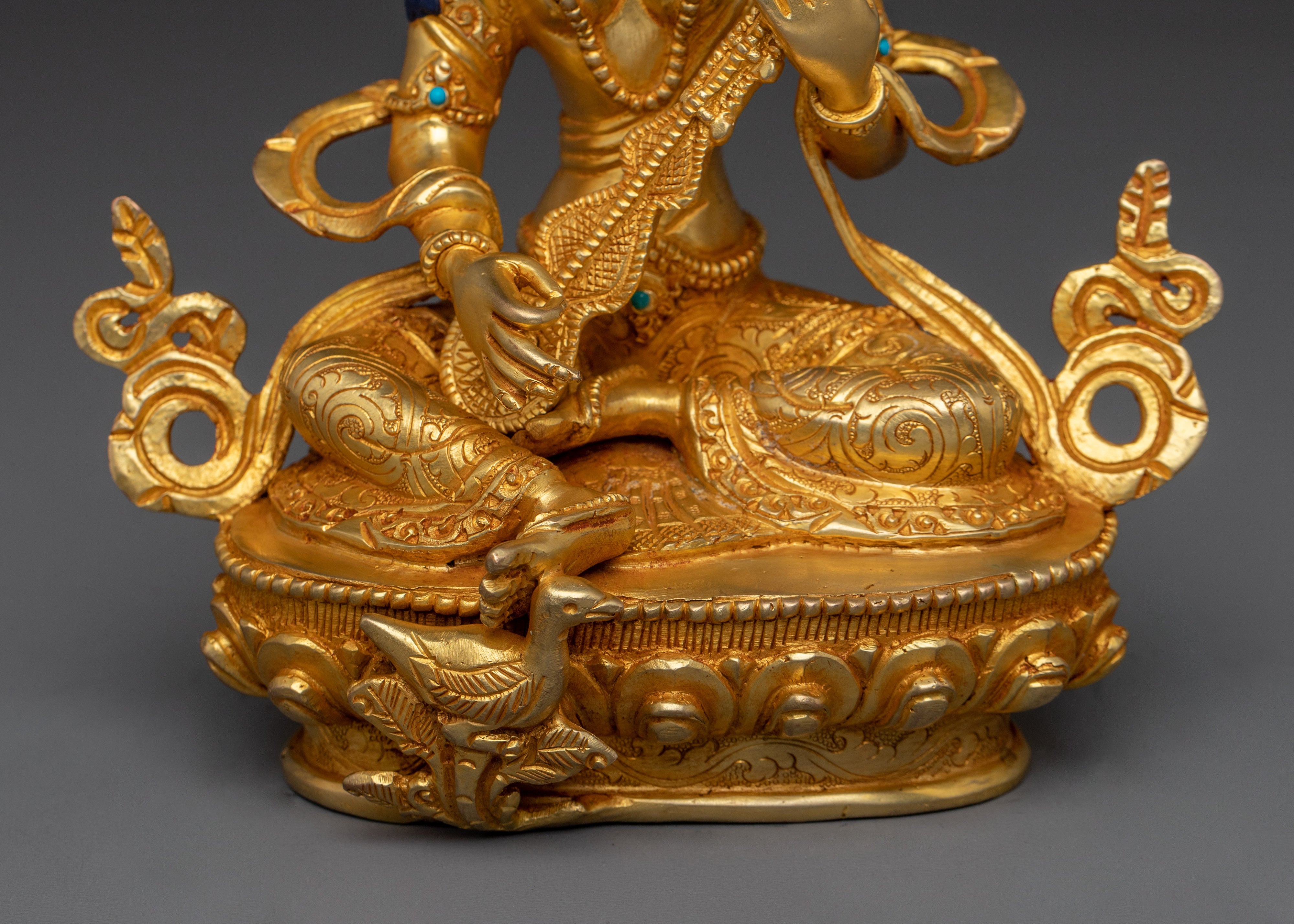 Wisdom Goddess Saraswati Statue | Spiritual Decor for Knowledge