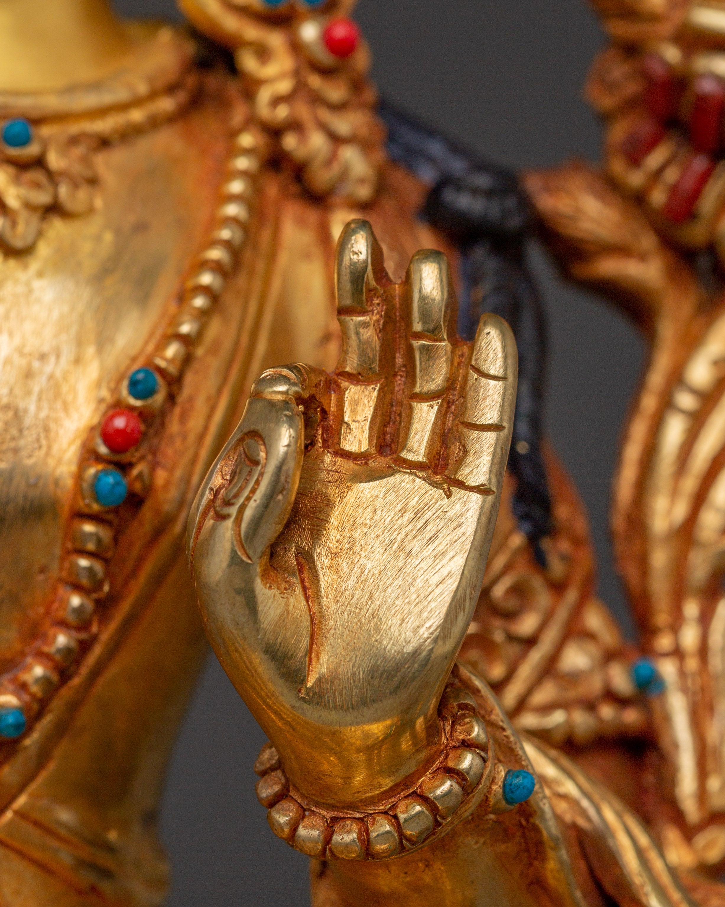 Tibetan Sculpture of Manjushri | Clarity of Mind