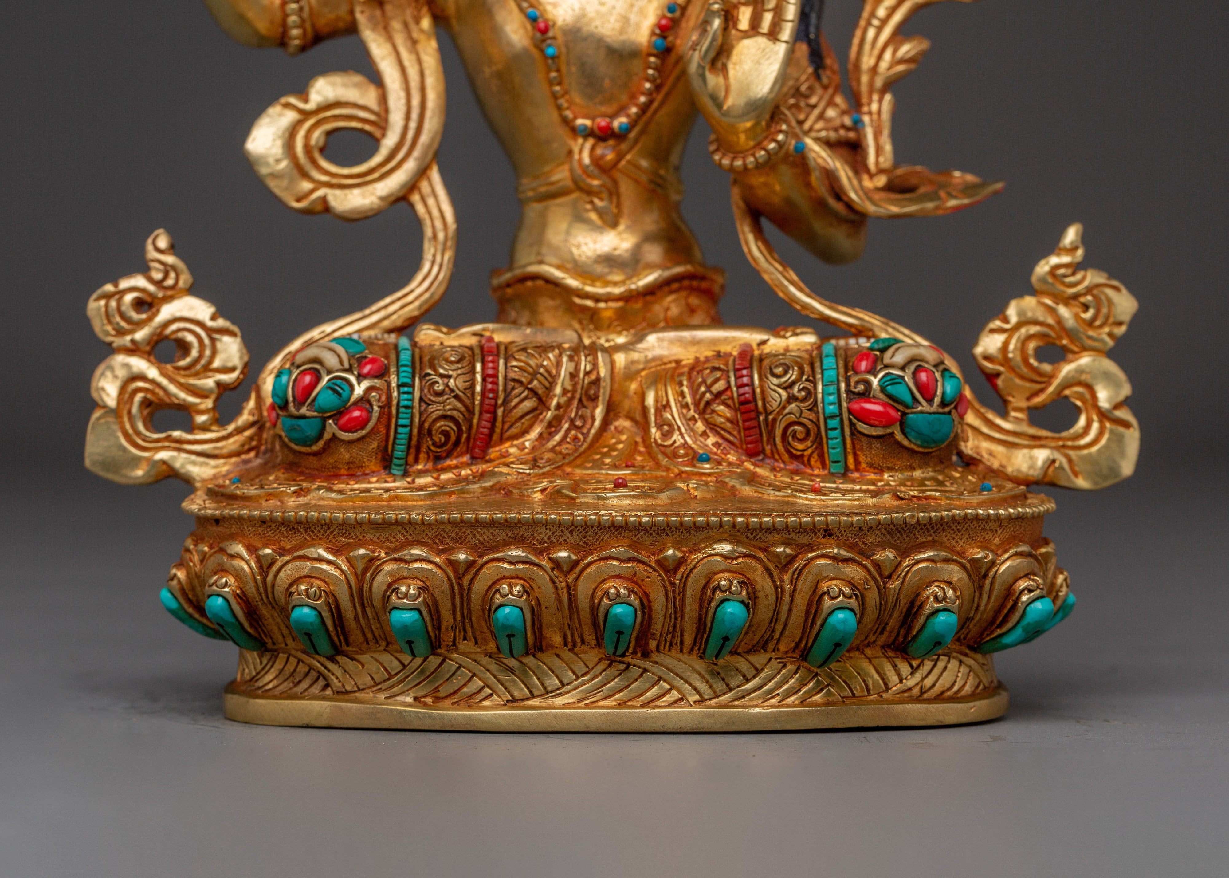 Tibetan Sculpture of Manjushri | Clarity of Mind