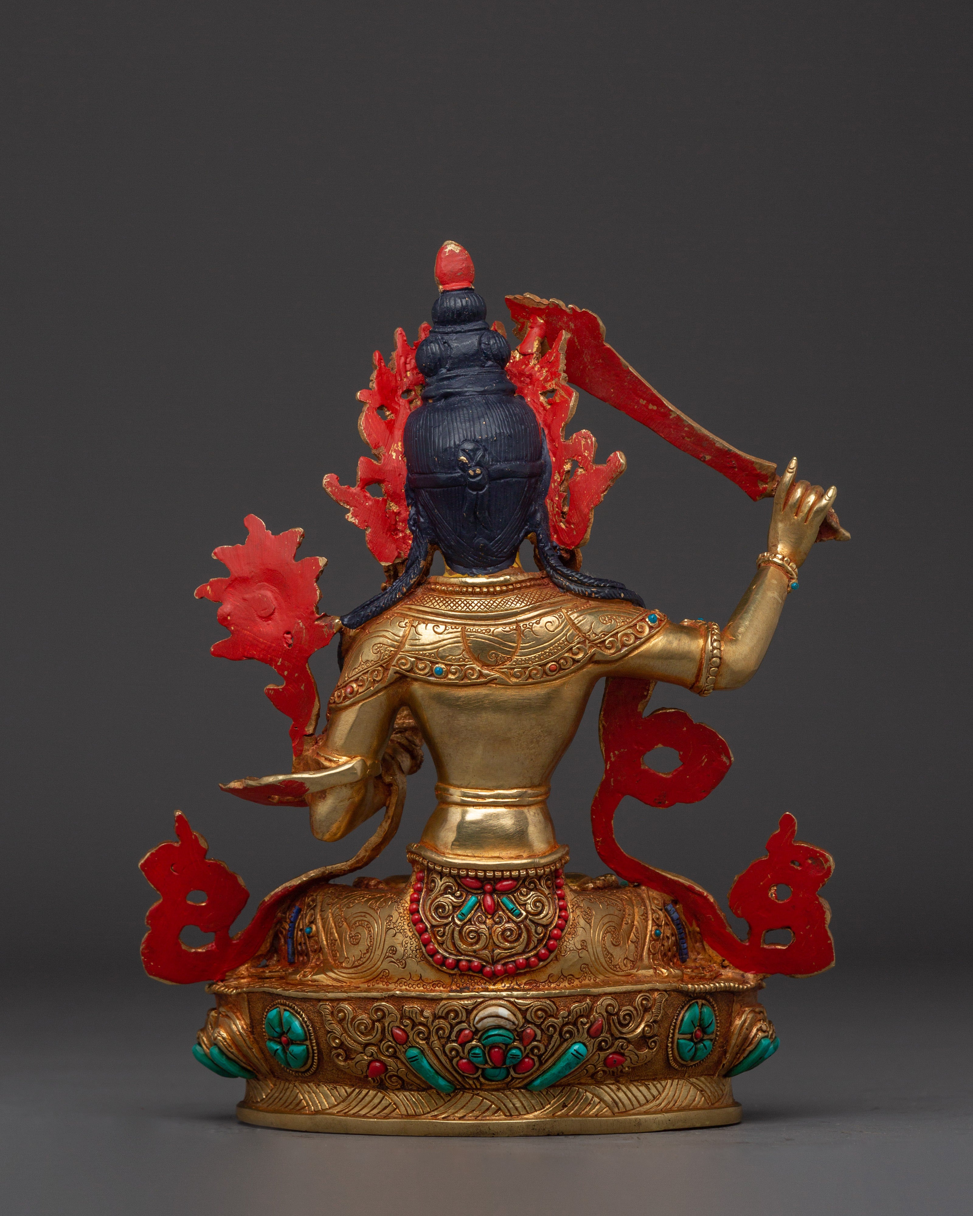 Tibetan Sculpture of Manjushri | Clarity of Mind