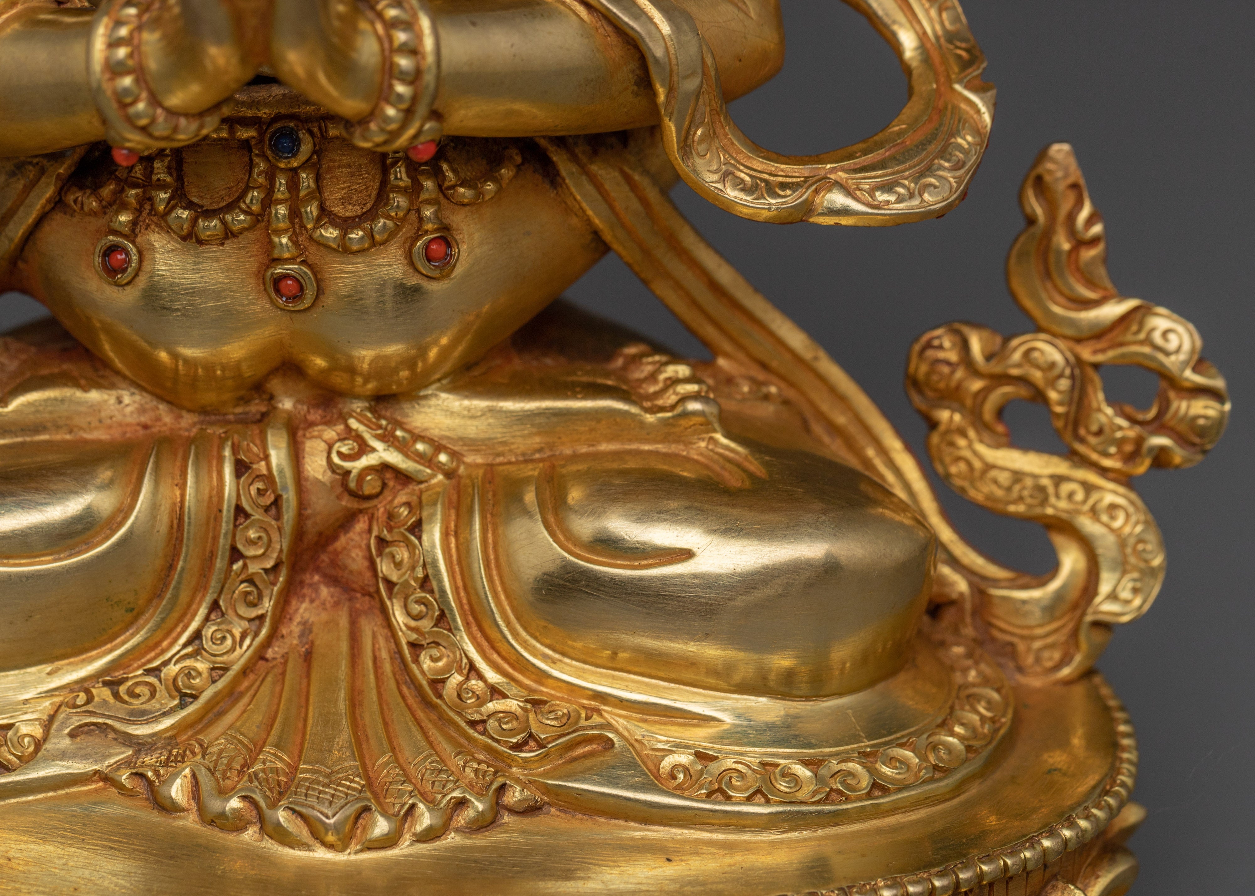 Chenresig With Consort Statue | Bodhisattva of Compassion