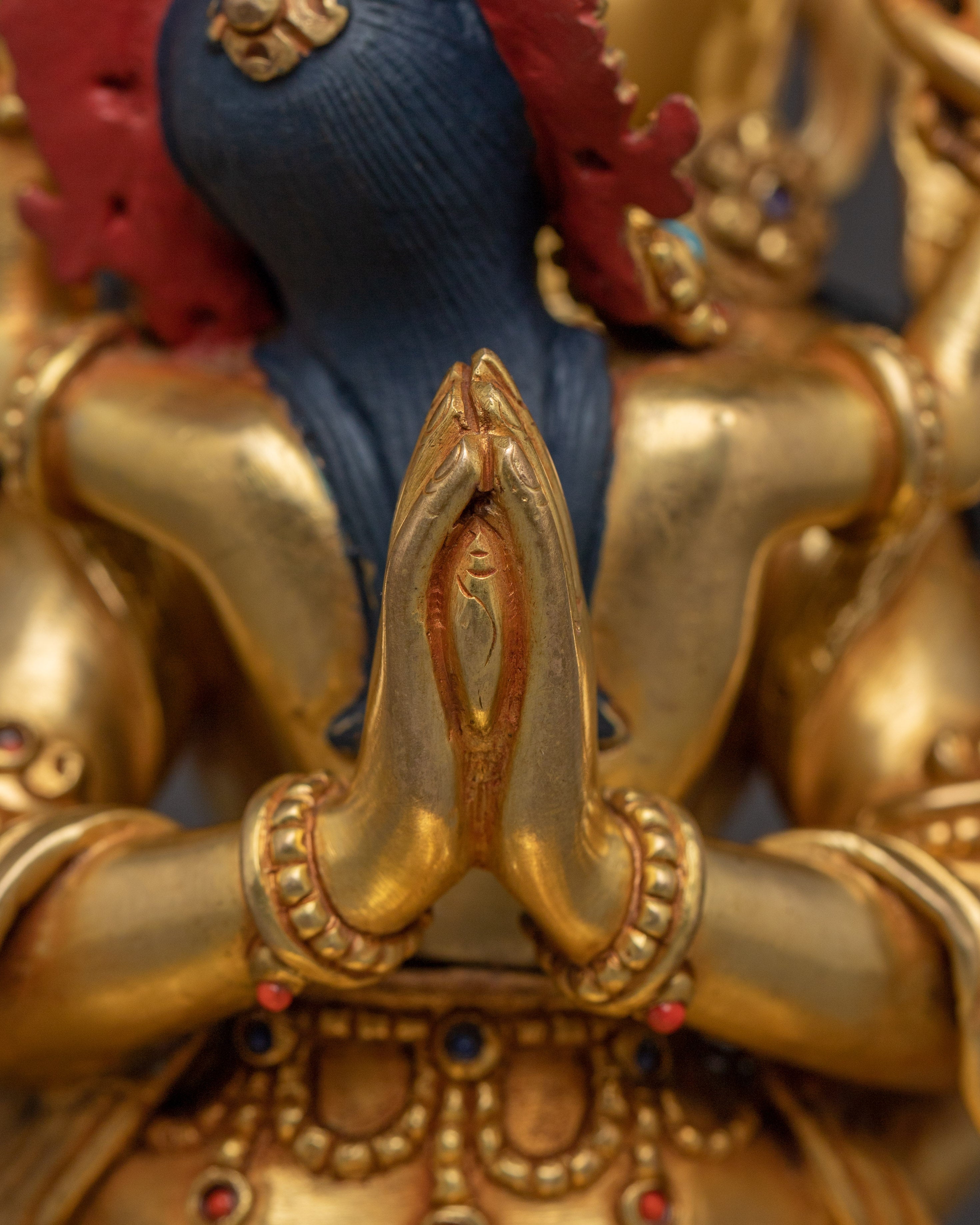 Chenresig With Consort Statue | Bodhisattva of Compassion