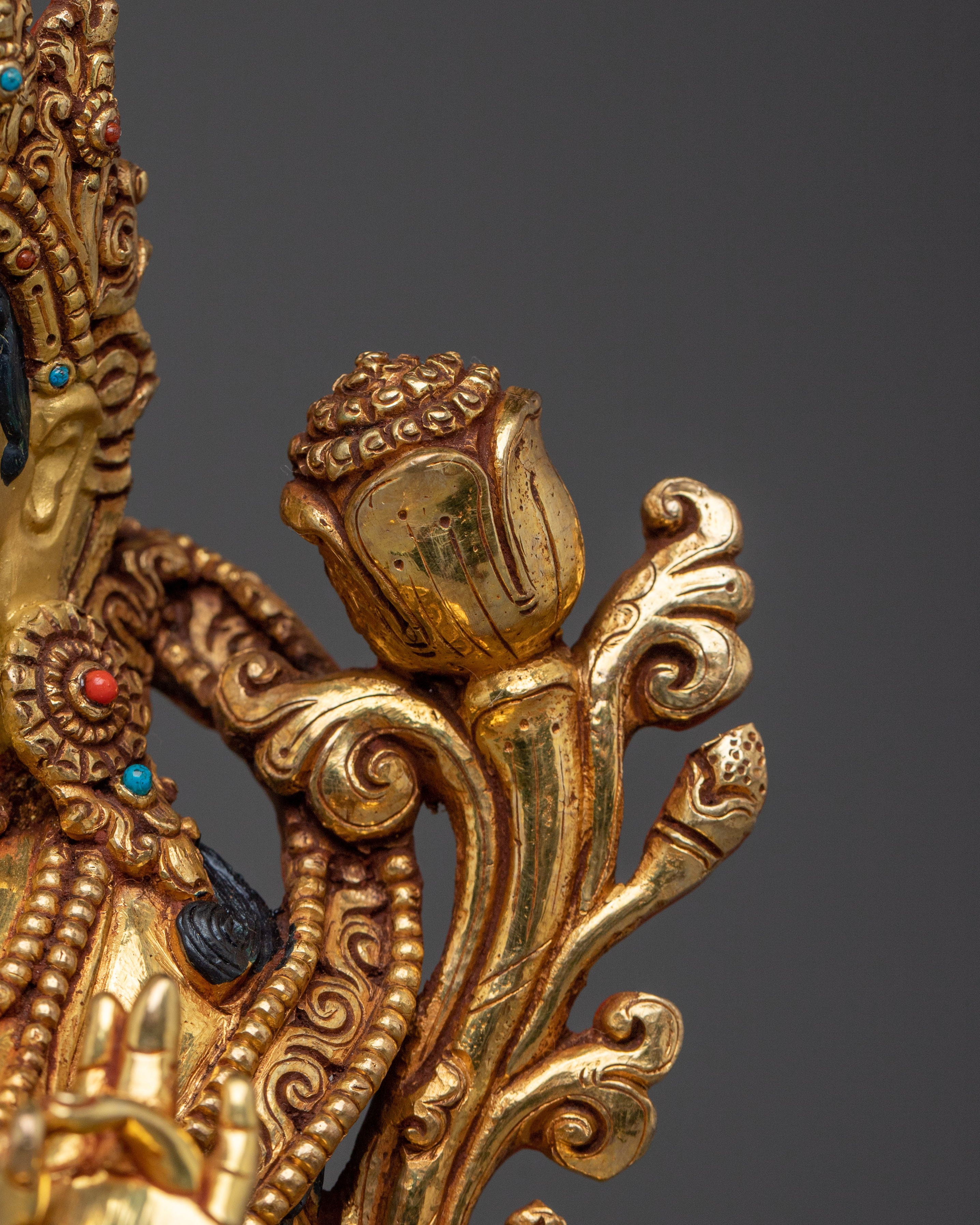 Divine Shayma Tara Statue | Green Tara - Mother of All Buddhas