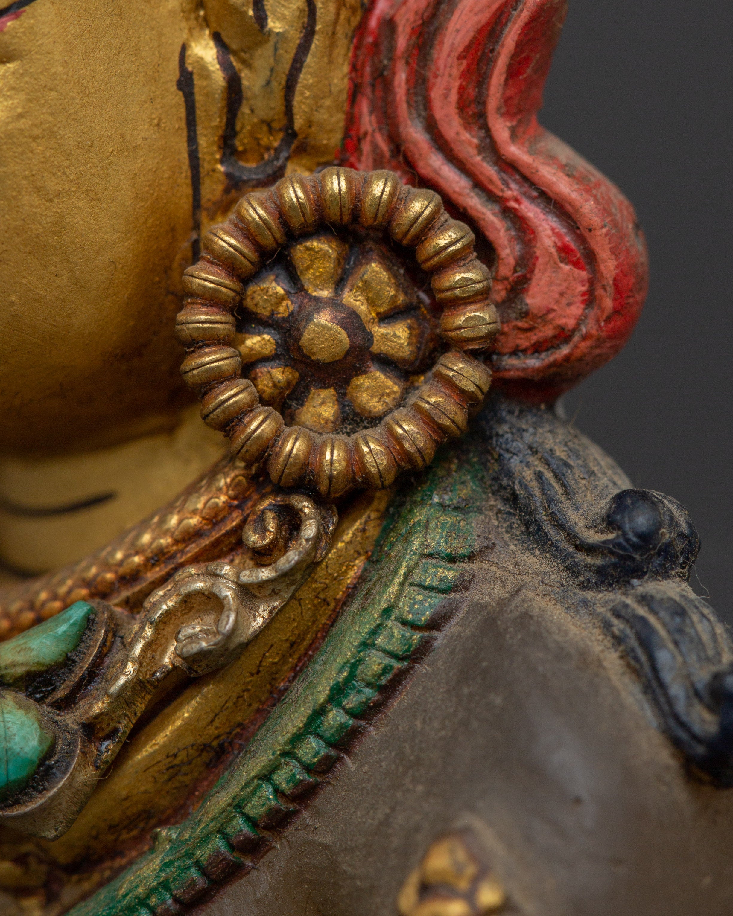 Lord of Abundance Dzambhala Statue | Guardian of Wealth