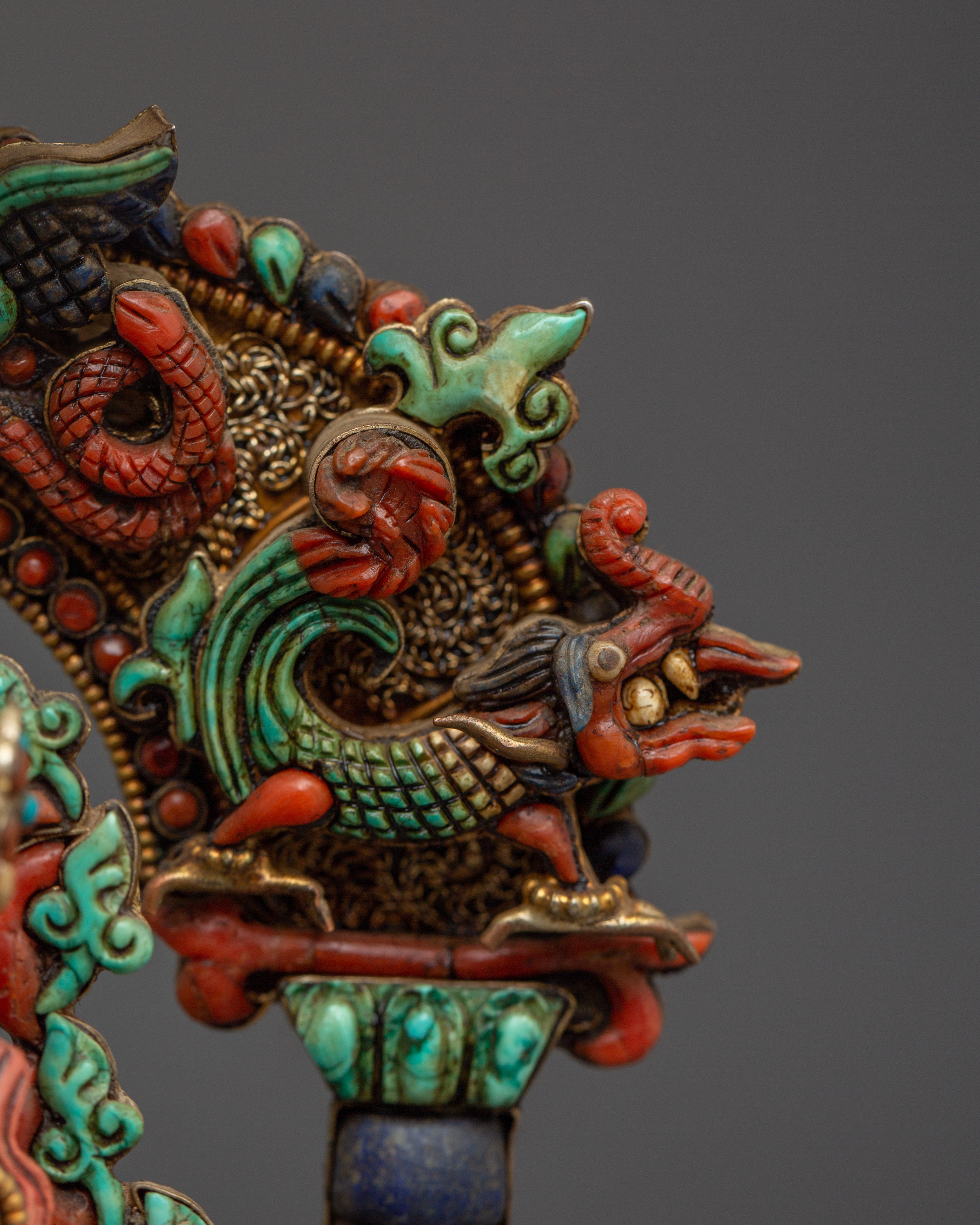 Lord of Abundance Dzambhala Statue | Guardian of Wealth