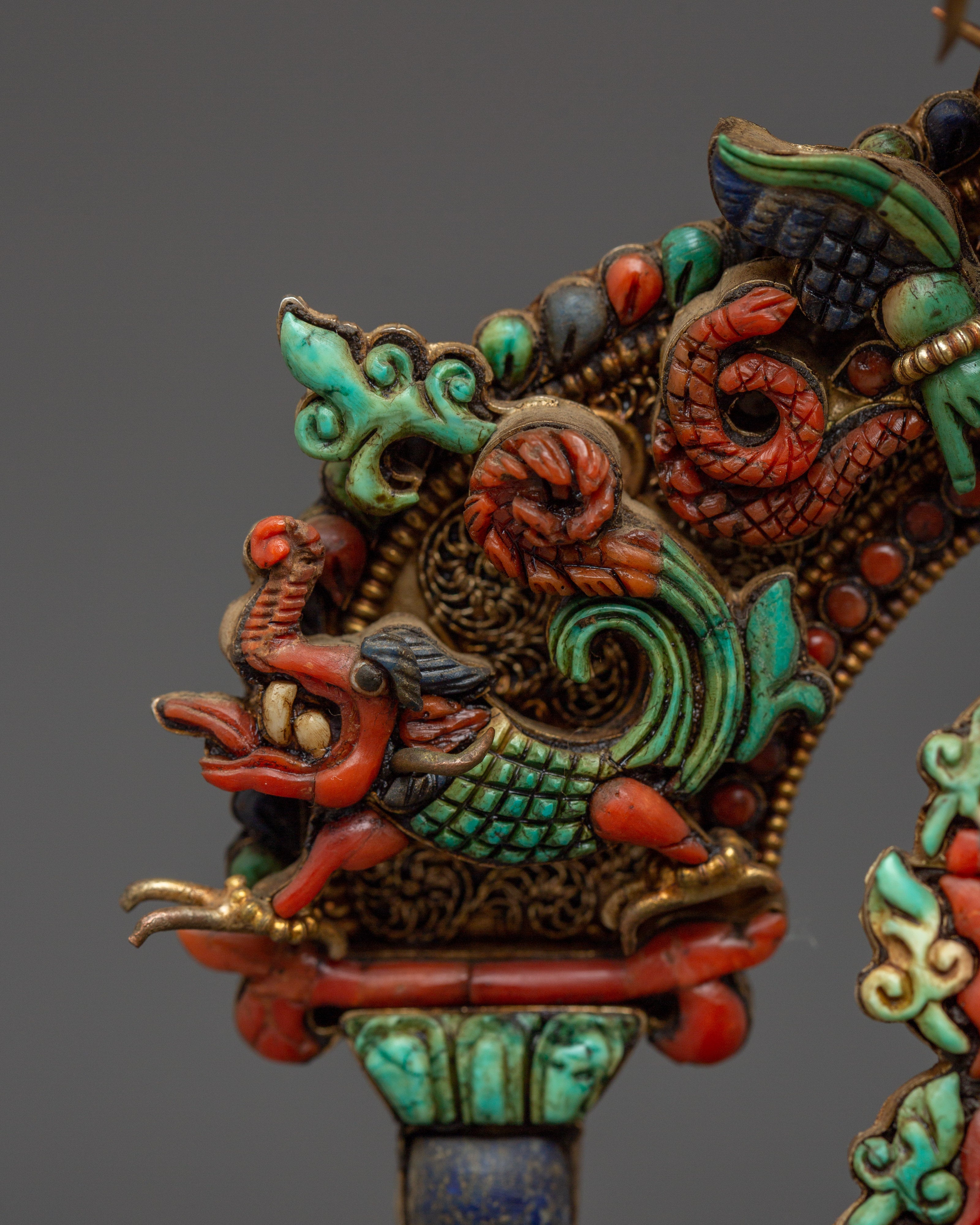 Lord of Abundance Dzambhala Statue | Guardian of Wealth