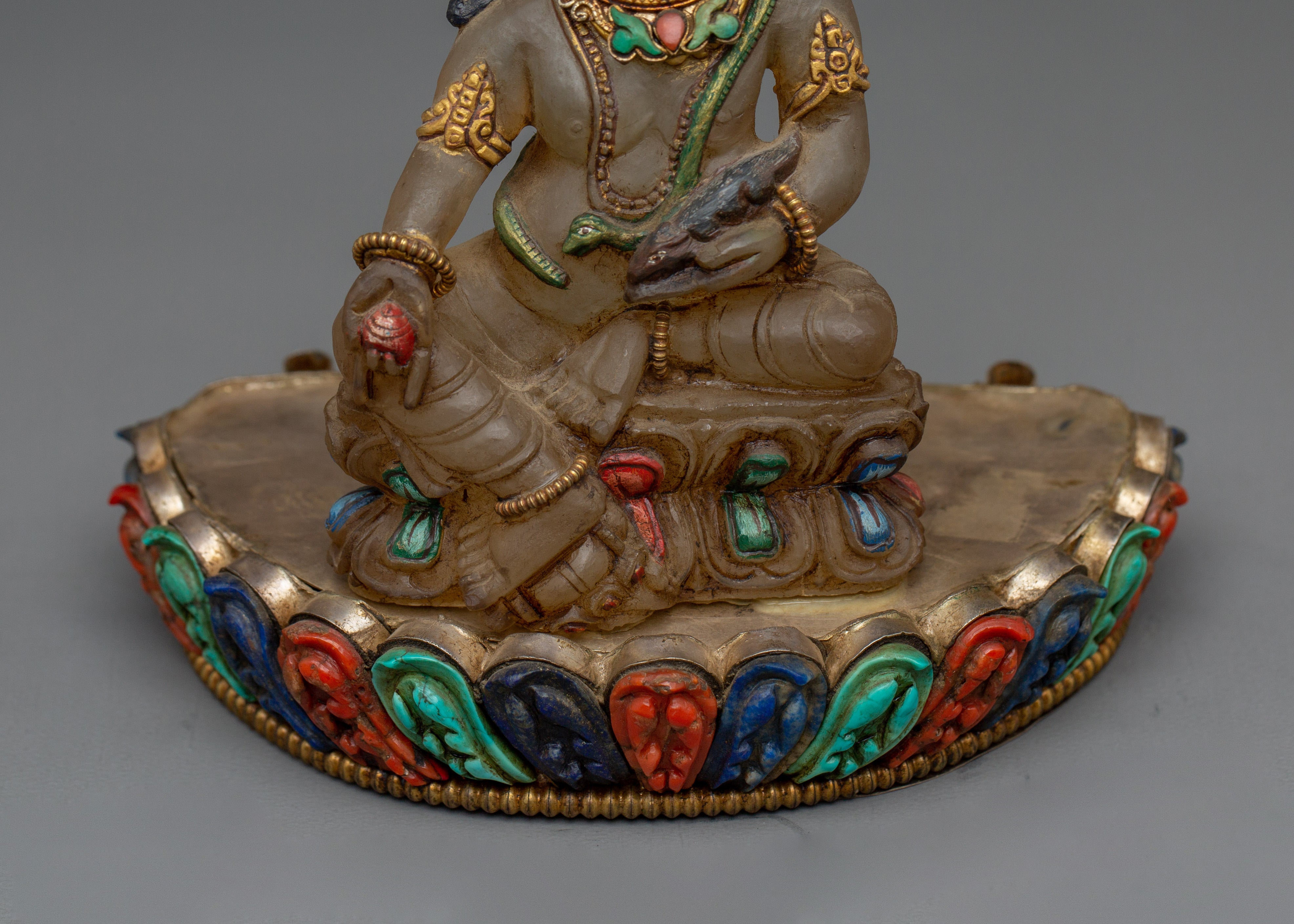 Lord of Abundance Dzambhala Statue | Guardian of Wealth