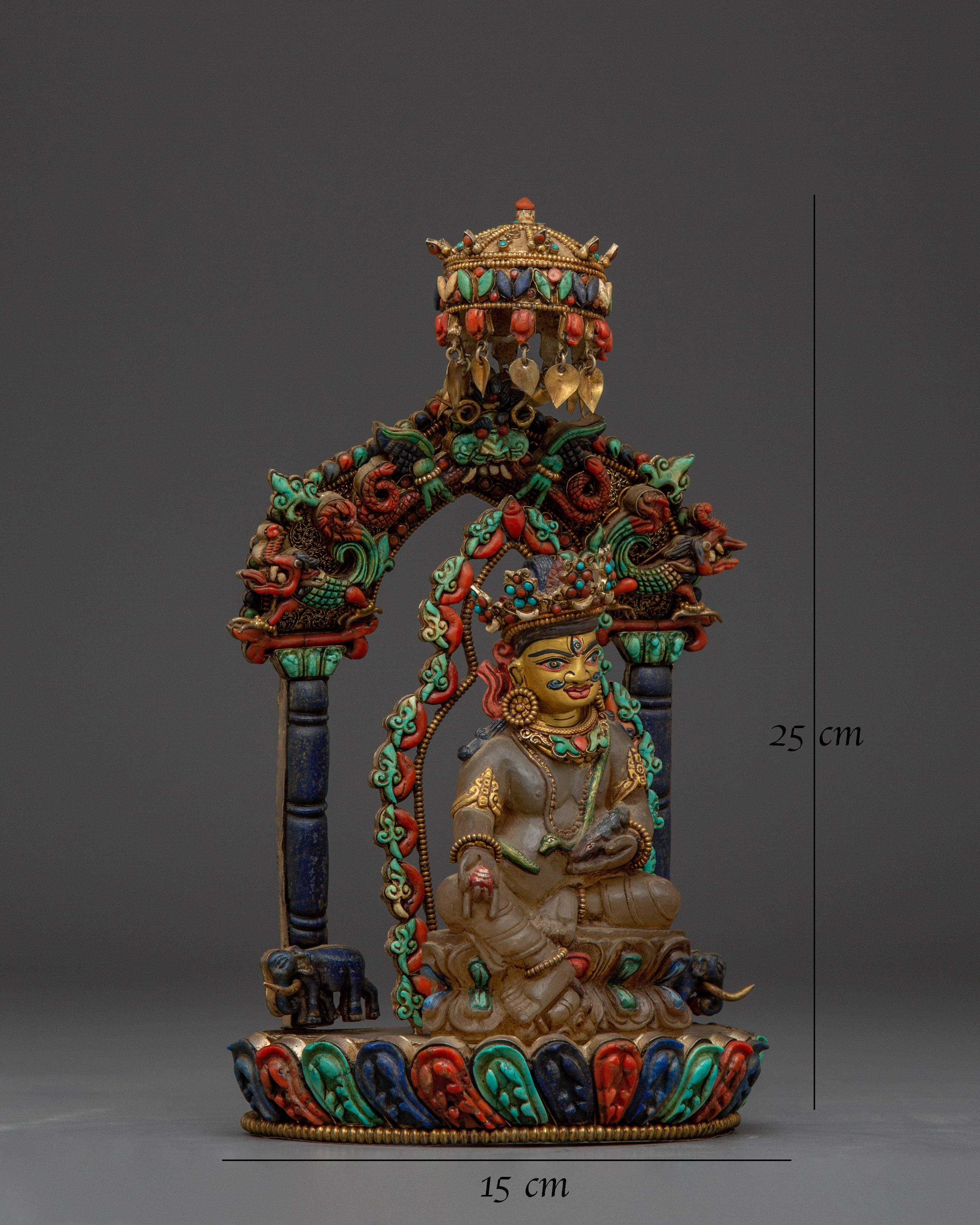 Lord of Abundance Dzambhala Statue