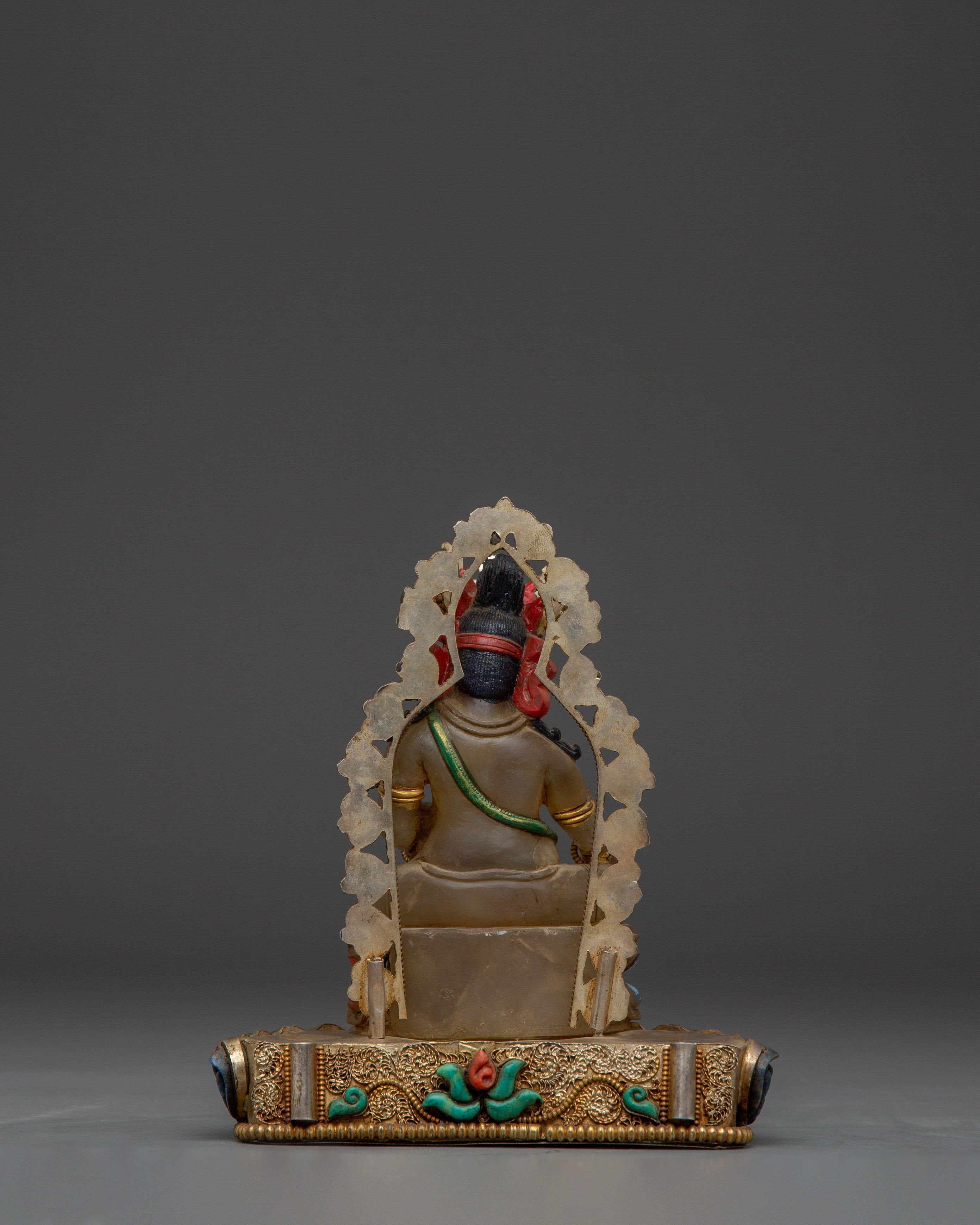 Lord of Abundance Dzambhala Statue | Guardian of Wealth