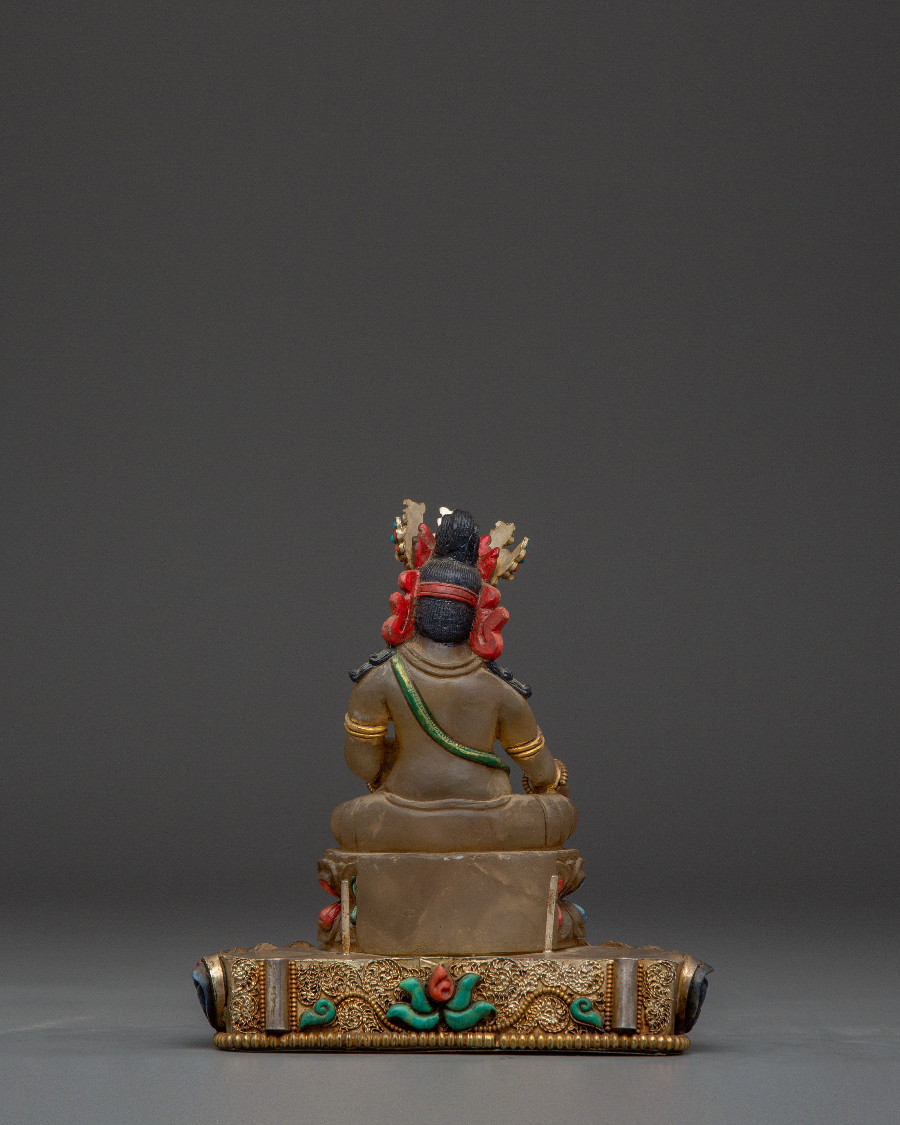 Lord of Abundance Dzambhala Statue | Guardian of Wealth