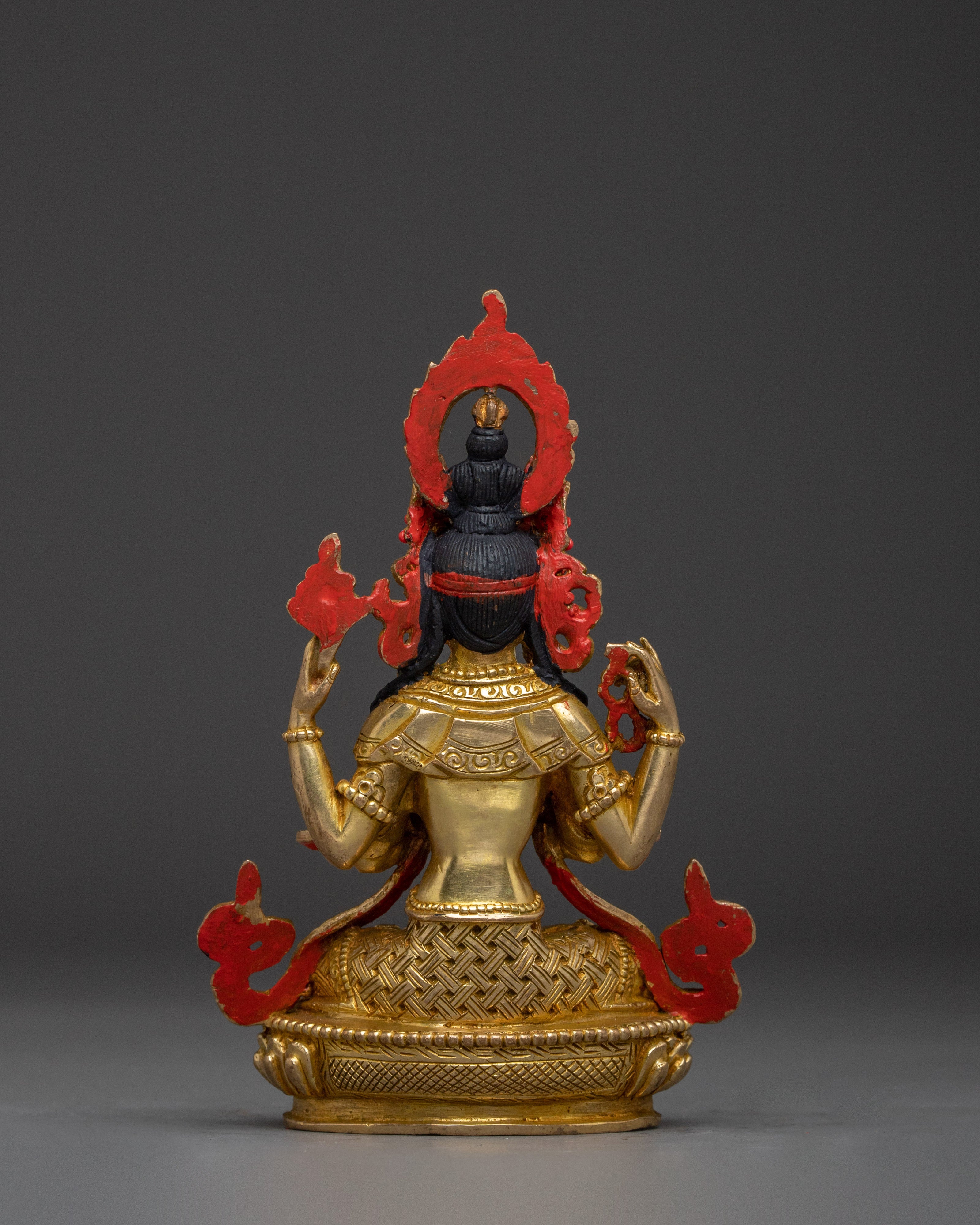 Devotional Artwork of Chenrezig | Also known as Avalokiteshvara