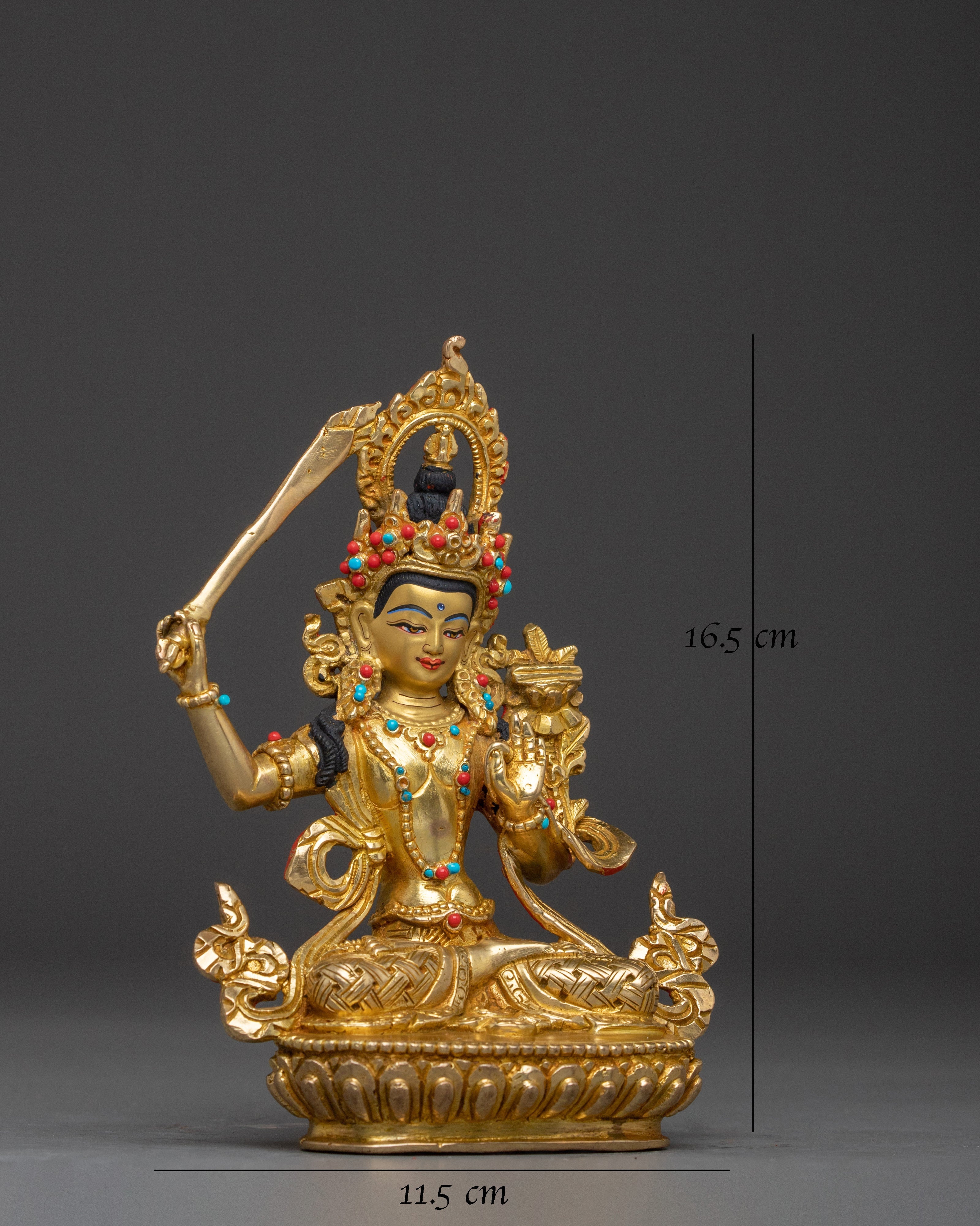 wisdom-icon-manjushri-statue