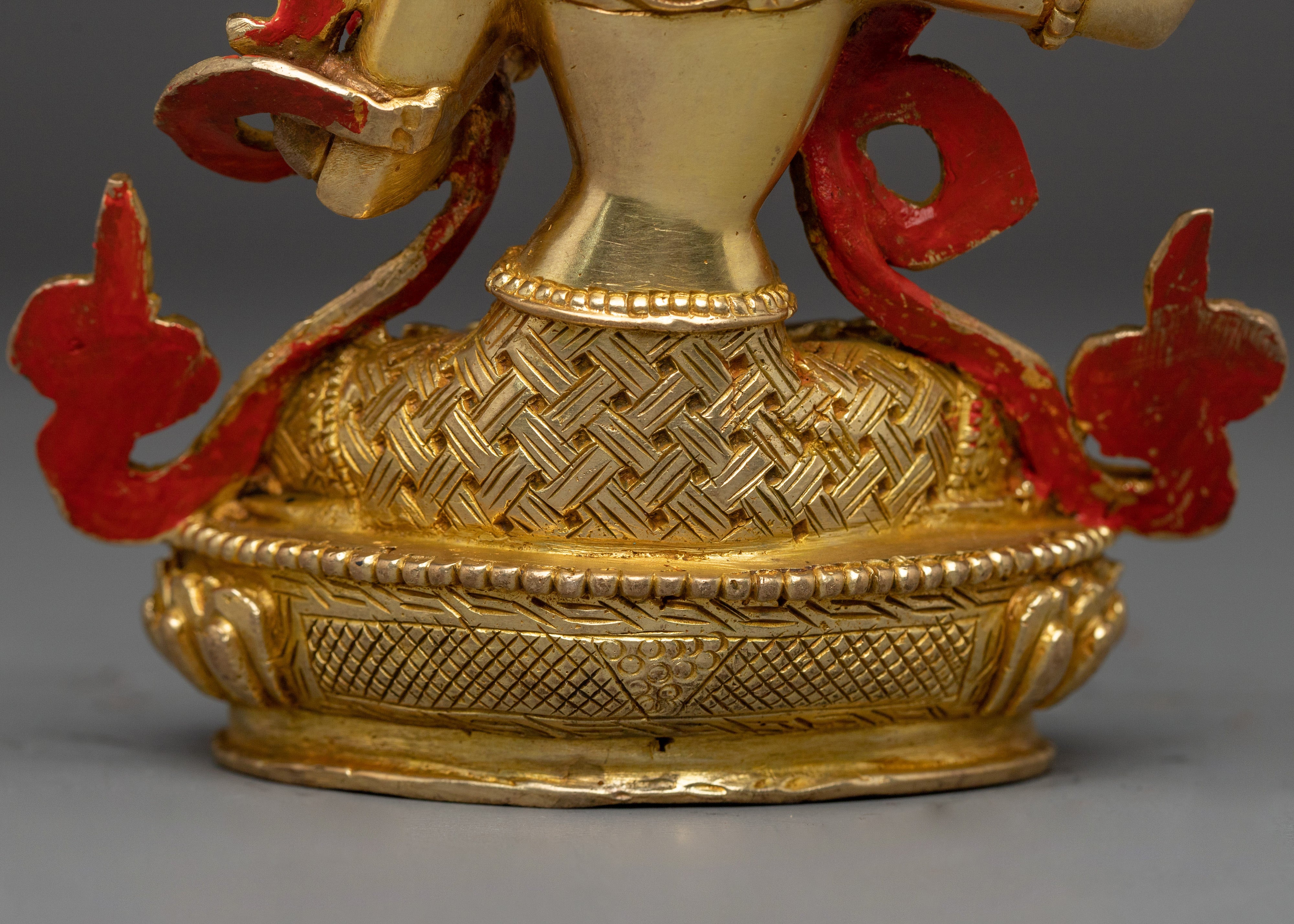 Golden Bodhisattva Statue Set | Tibetan Buddhism Five Enlightened Beings