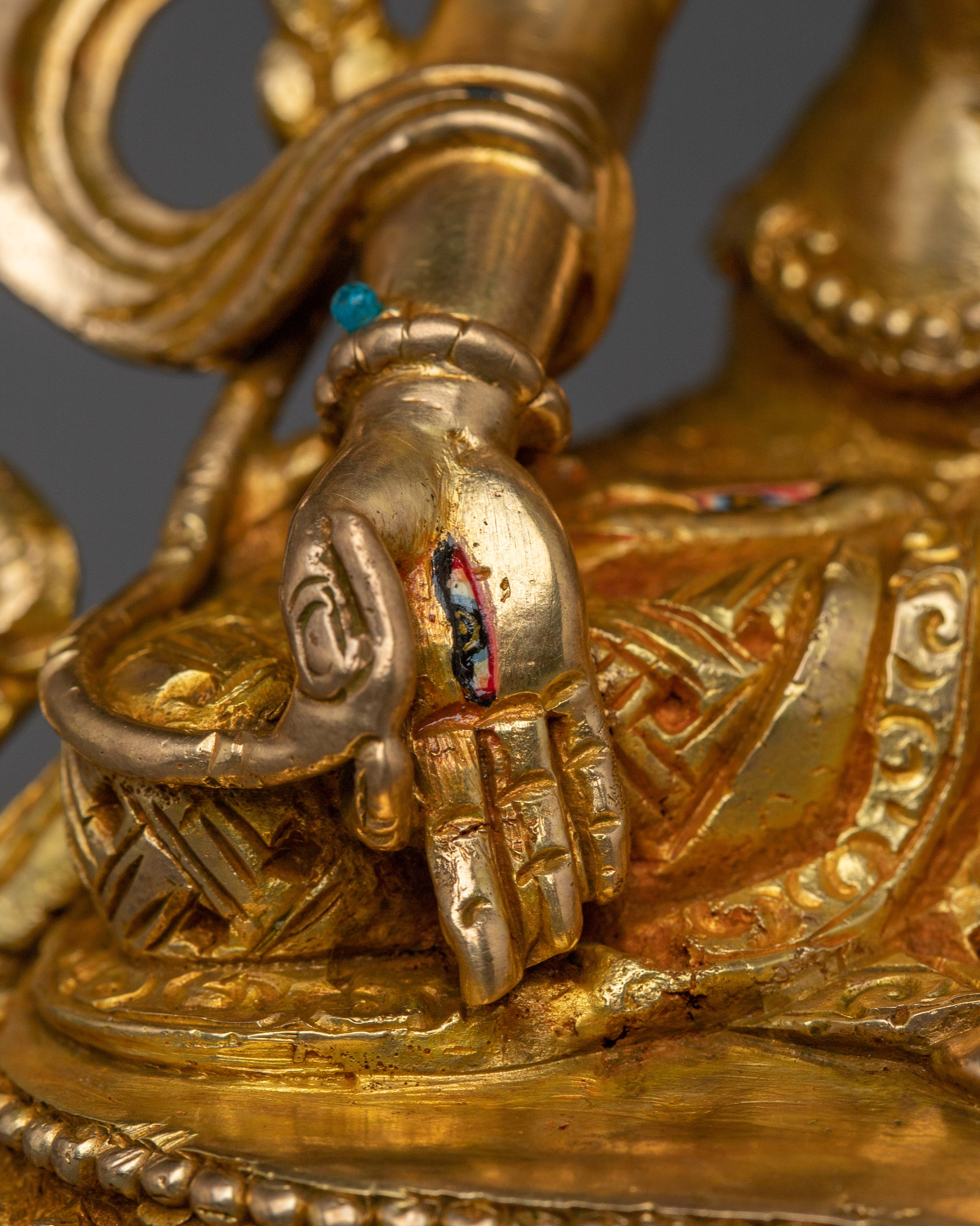 Sita Tara Handcrafted Statue | White Tara - Compassionate and Healing Deity