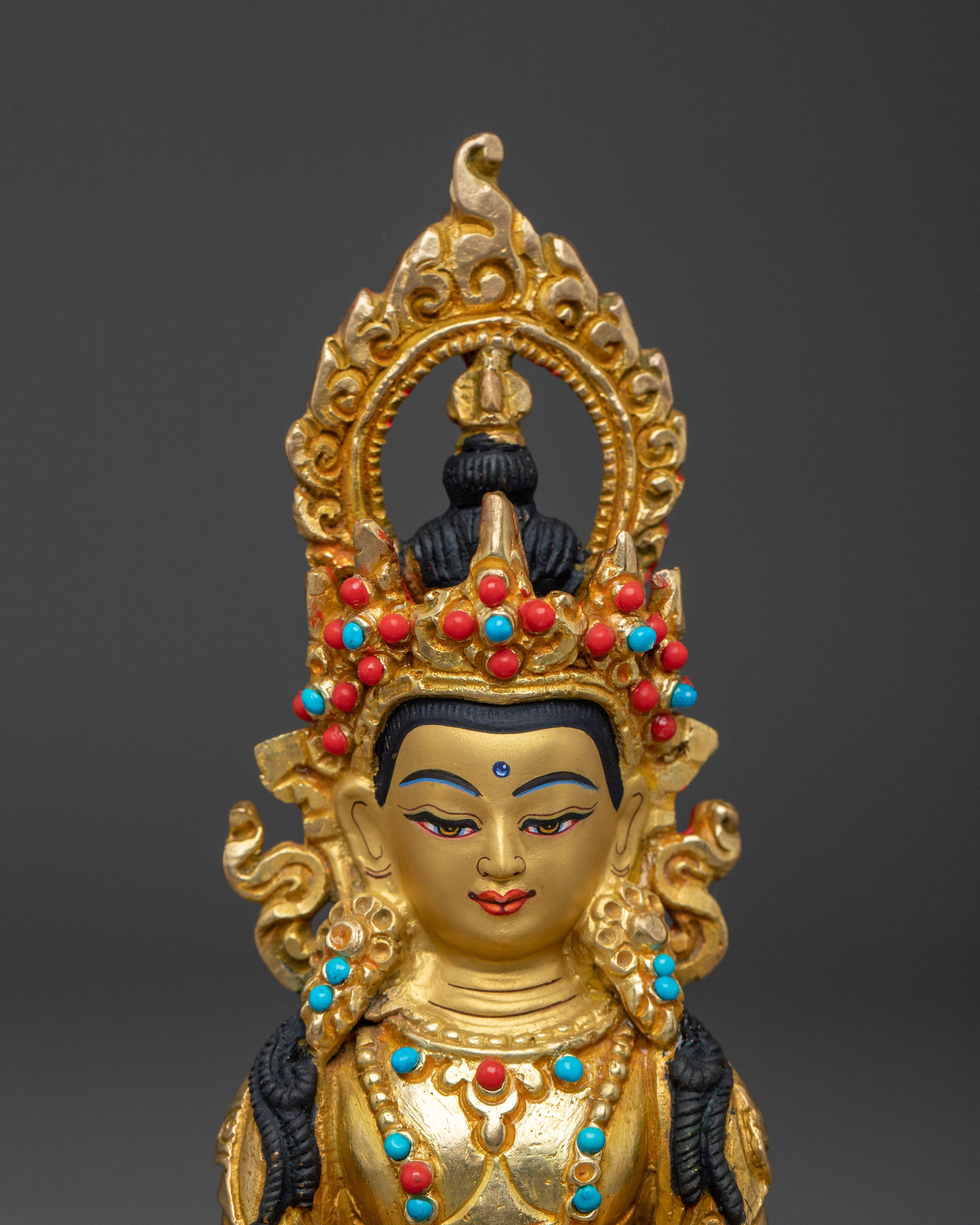 Peaceful Amitayus Statue | Buddha of Infinite Life