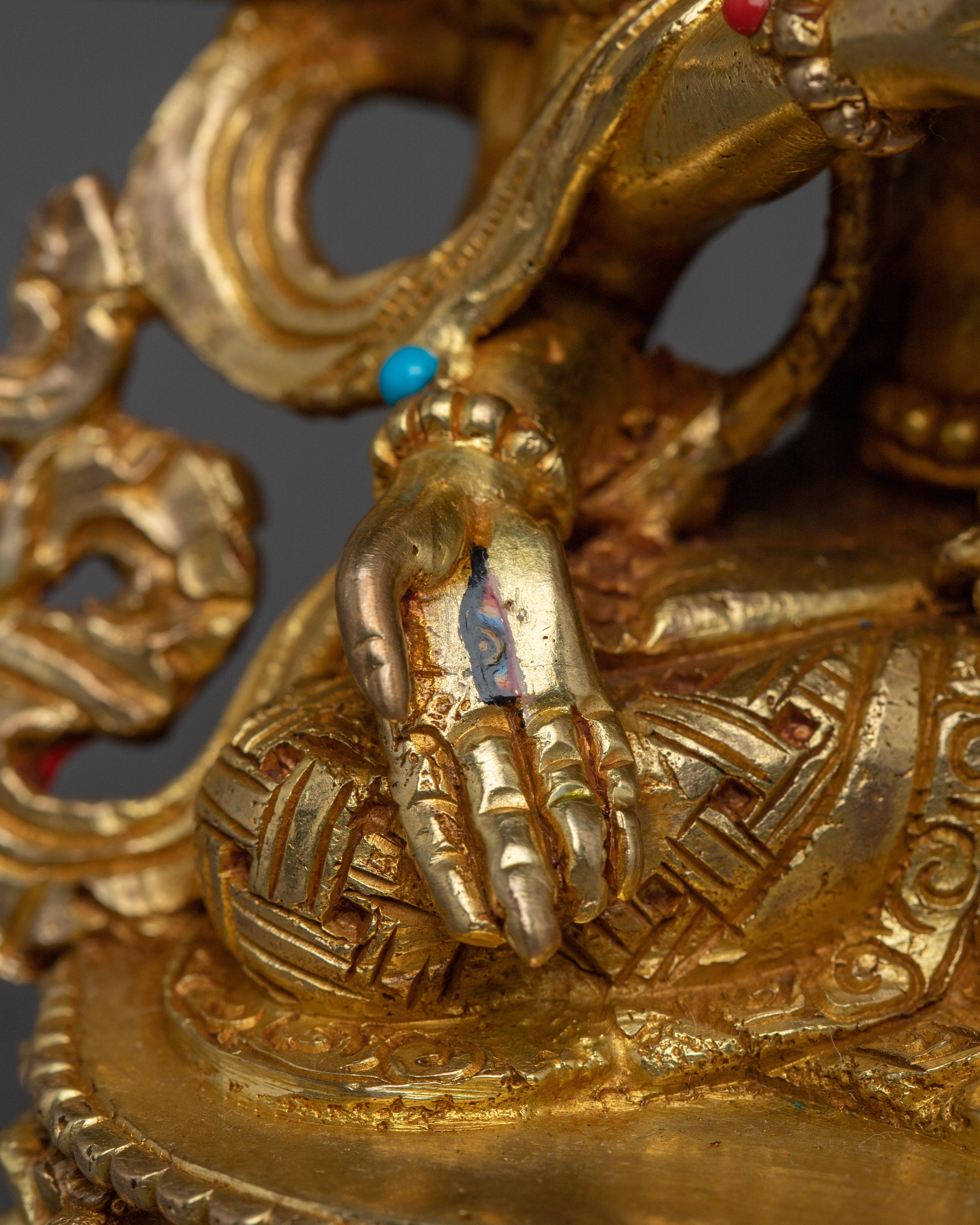 Ushnishavijyaja Handmade Statue | Namgyalma - Negative Karma Purifier