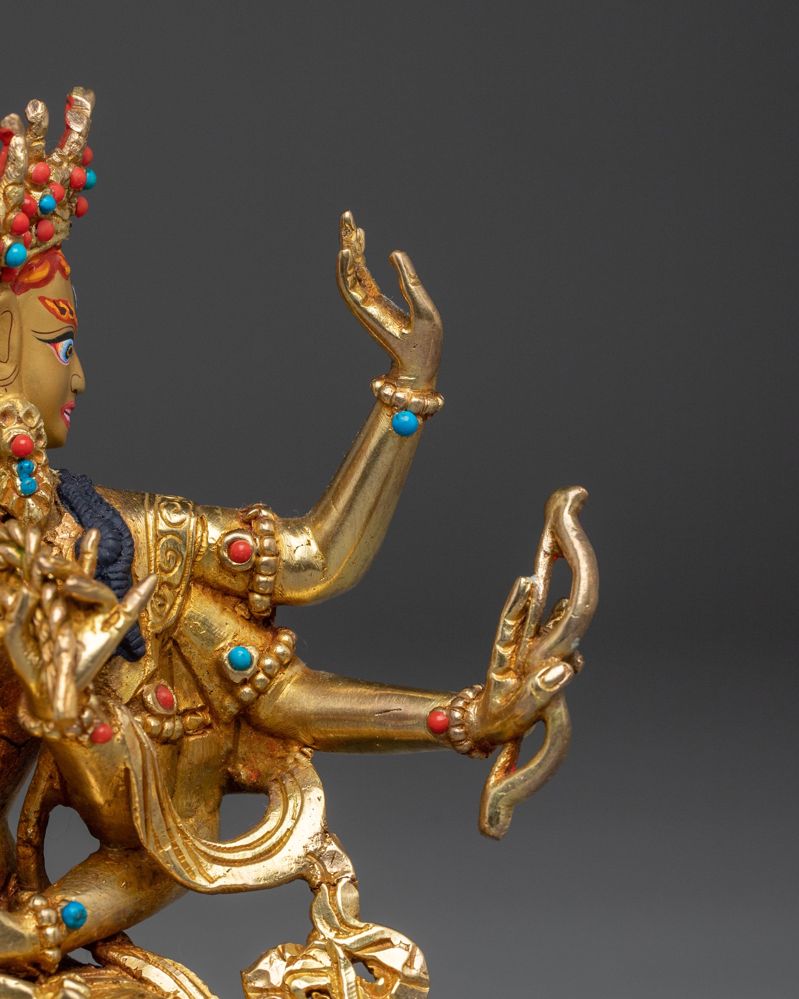 Ushnishavijyaja Handmade Statue | Namgyalma - Negative Karma Purifier