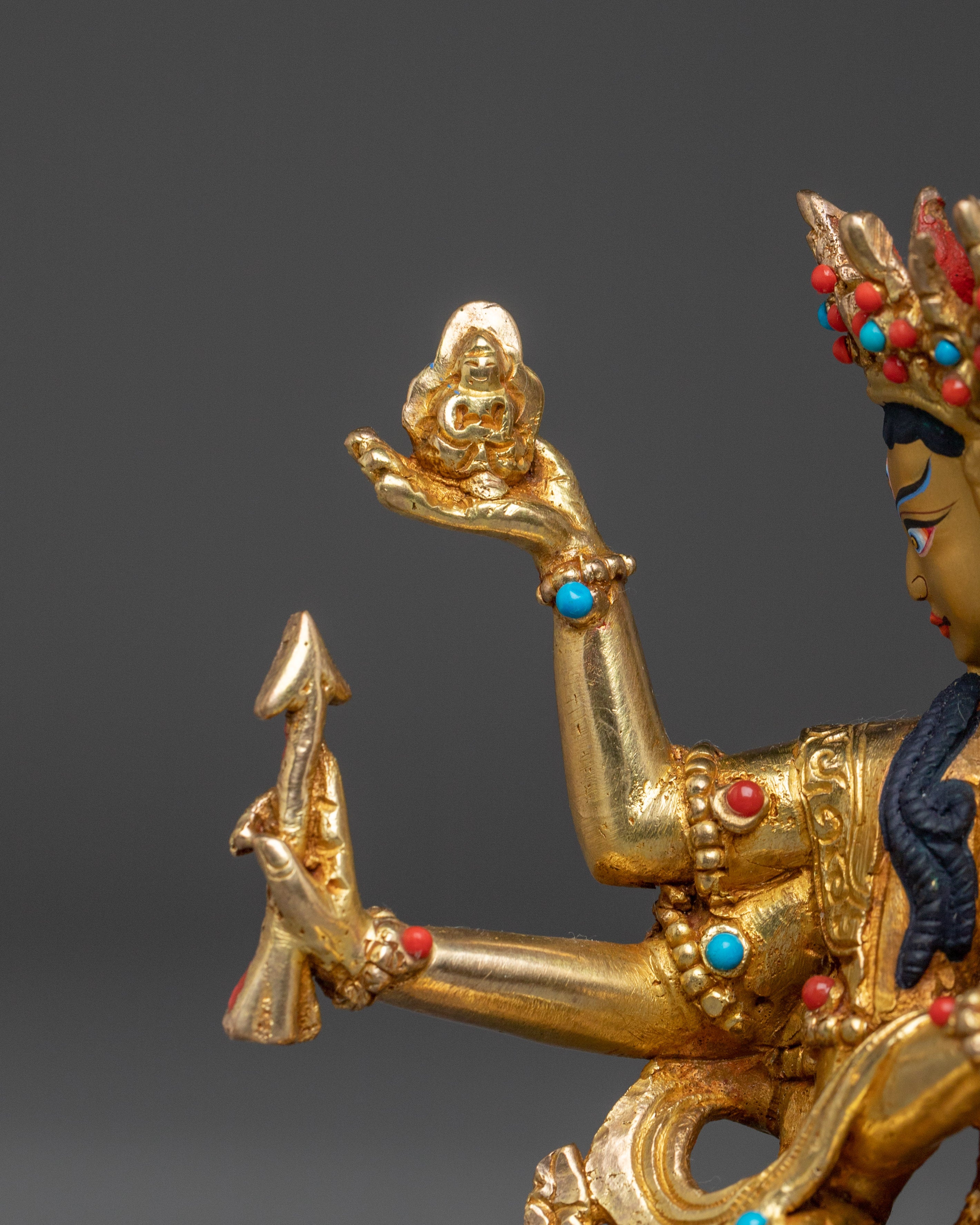 Ushnishavijyaja Handmade Statue | Namgyalma - Negative Karma Purifier