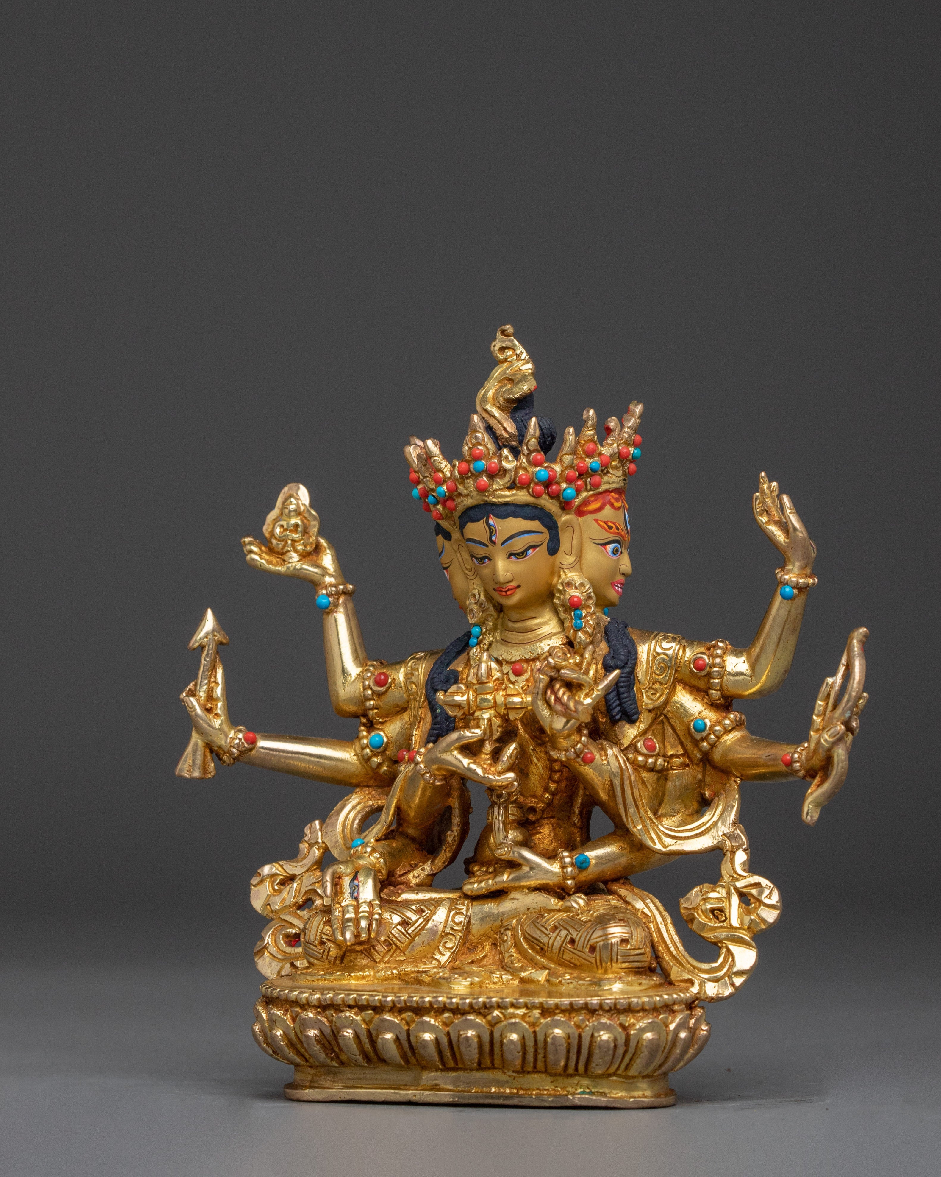 Ushnishavijyaja Handmade Statue | Namgyalma - Negative Karma Purifier