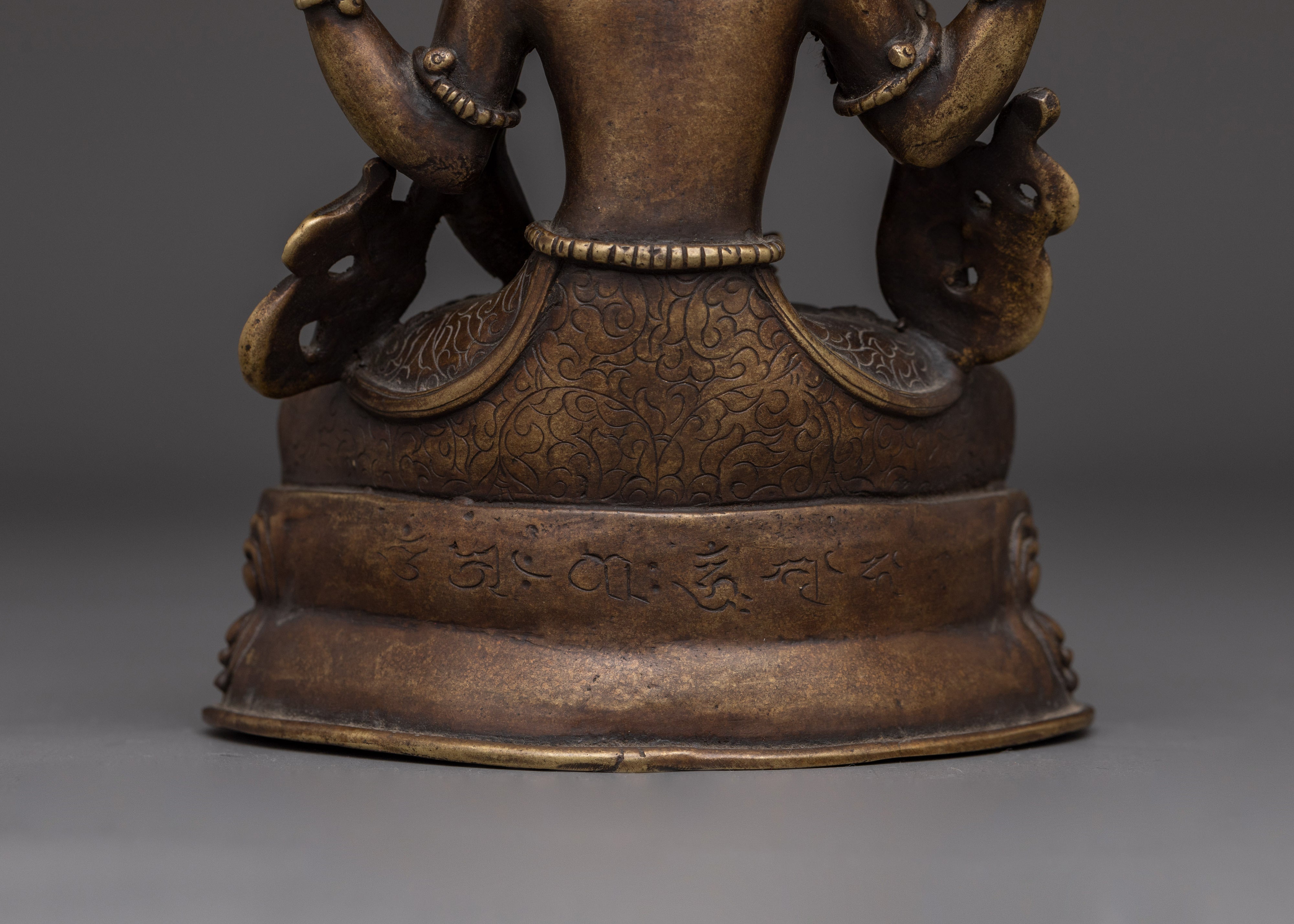Four-Armed Prajnaparamita Statue | Embodiment of Wisdom