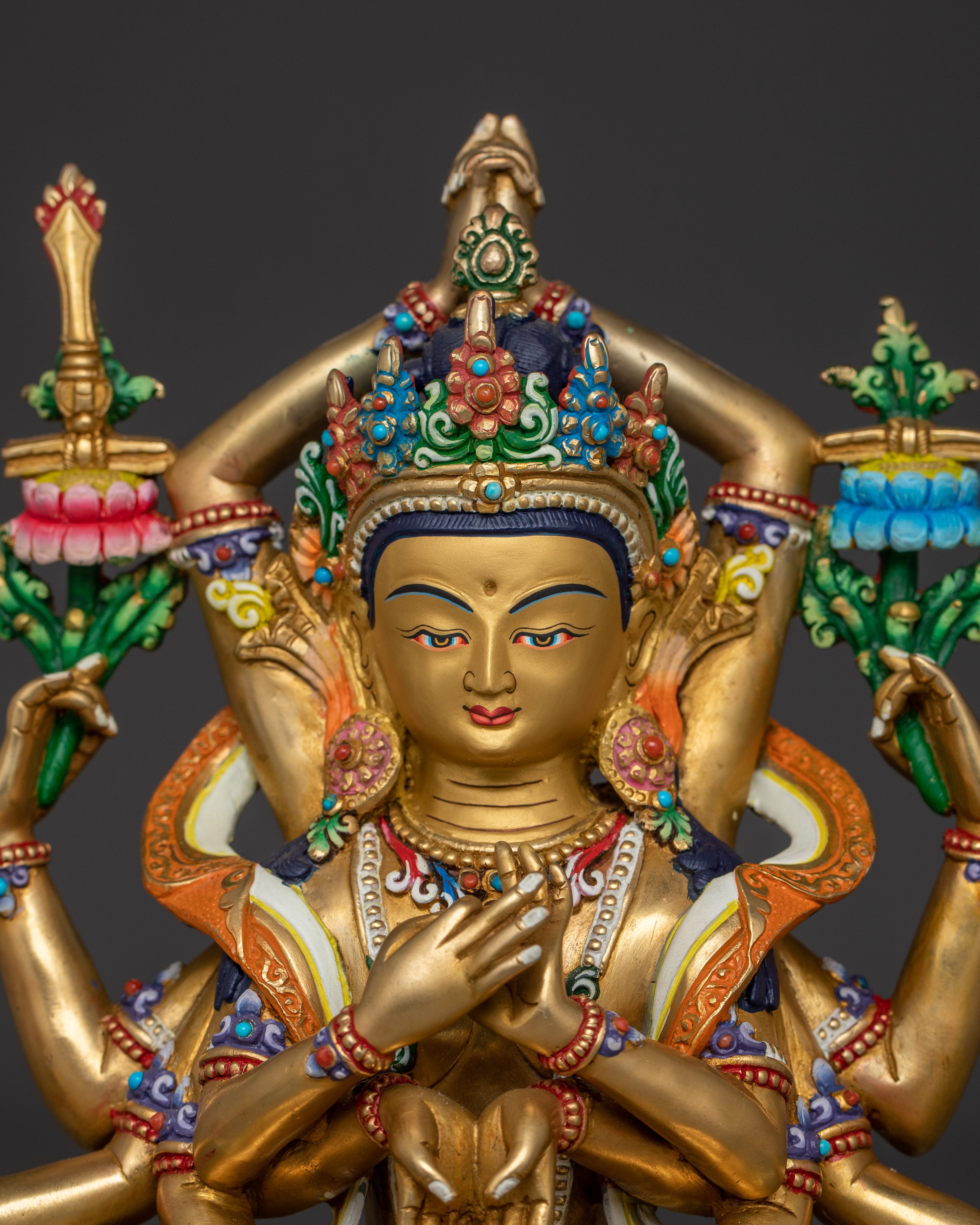Namasangati Statue | Vibrant Home Decor Artwork