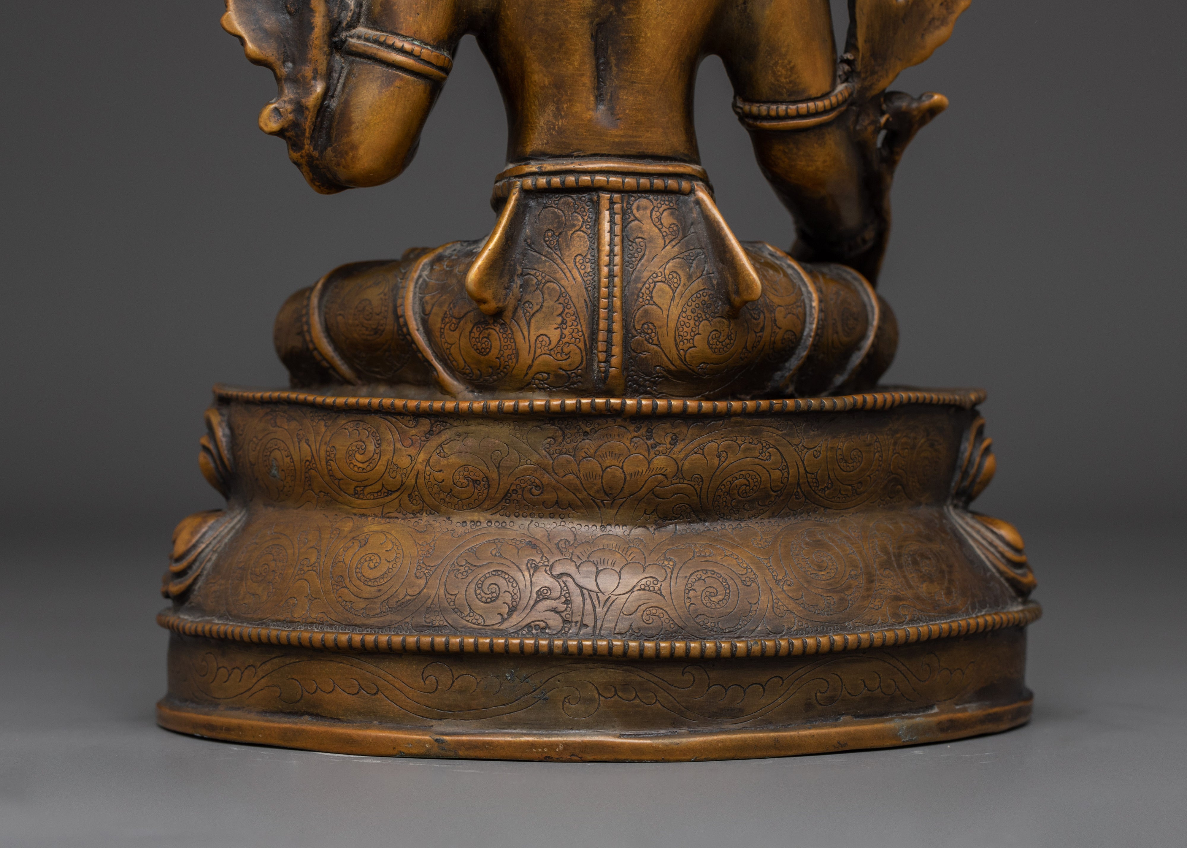 Oxidized White Tara Statue | Sita Tara - Compassionate and Healing Deity