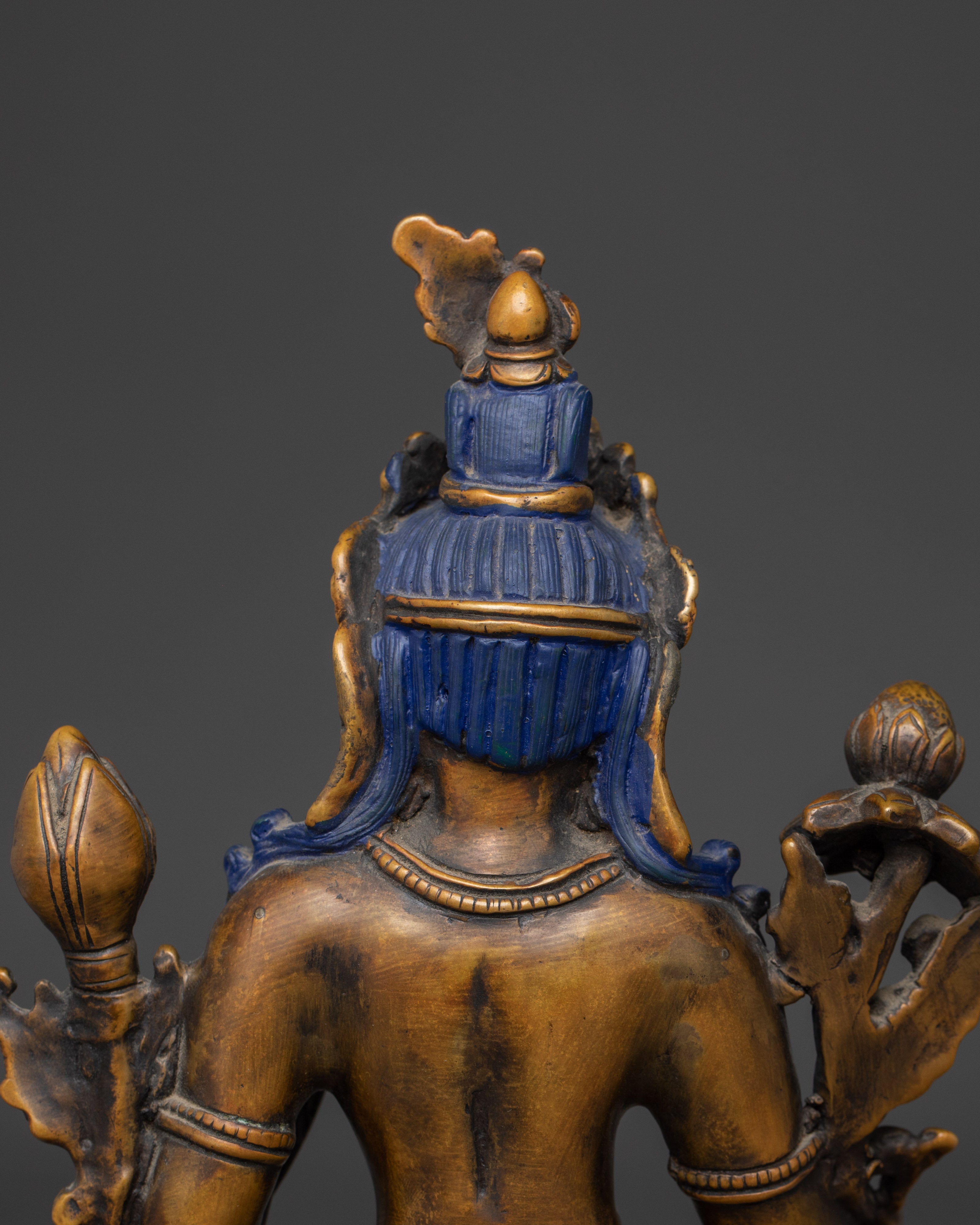 Oxidized White Tara Statue | Sita Tara - Compassionate and Healing Deity