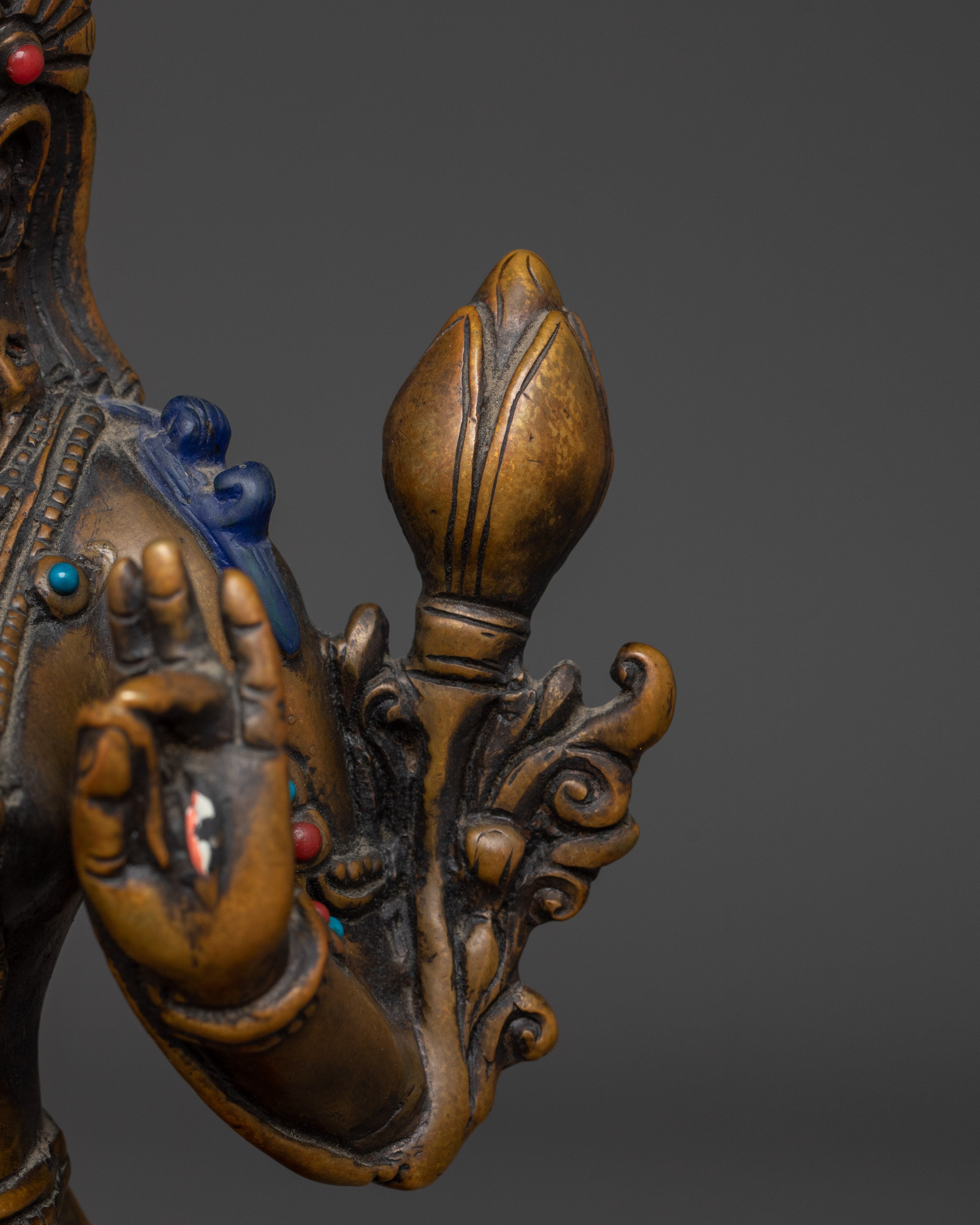 Oxidized White Tara Statue | Sita Tara - Compassionate and Healing Deity