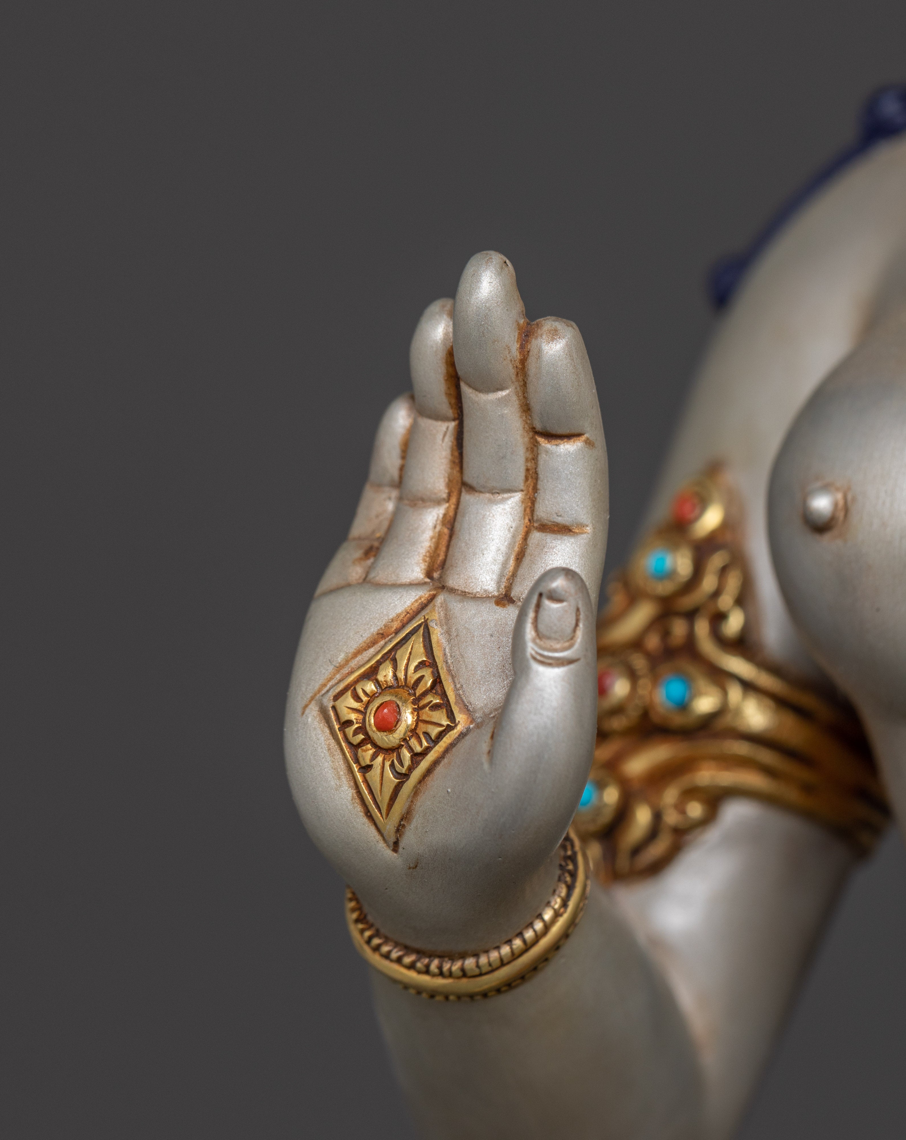 Green Tara Standing Statue | Shyama Tara - Mother of All Buddhas