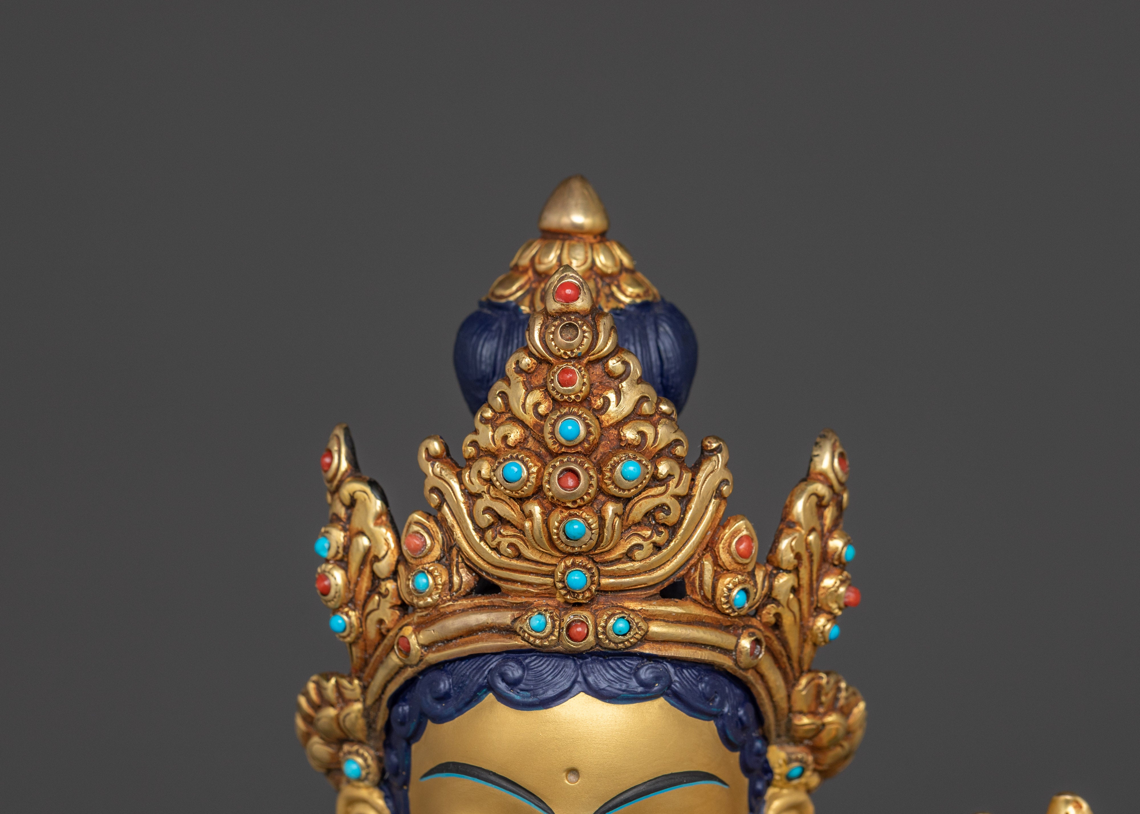 Green Tara Standing Statue | Shyama Tara - Mother of All Buddhas