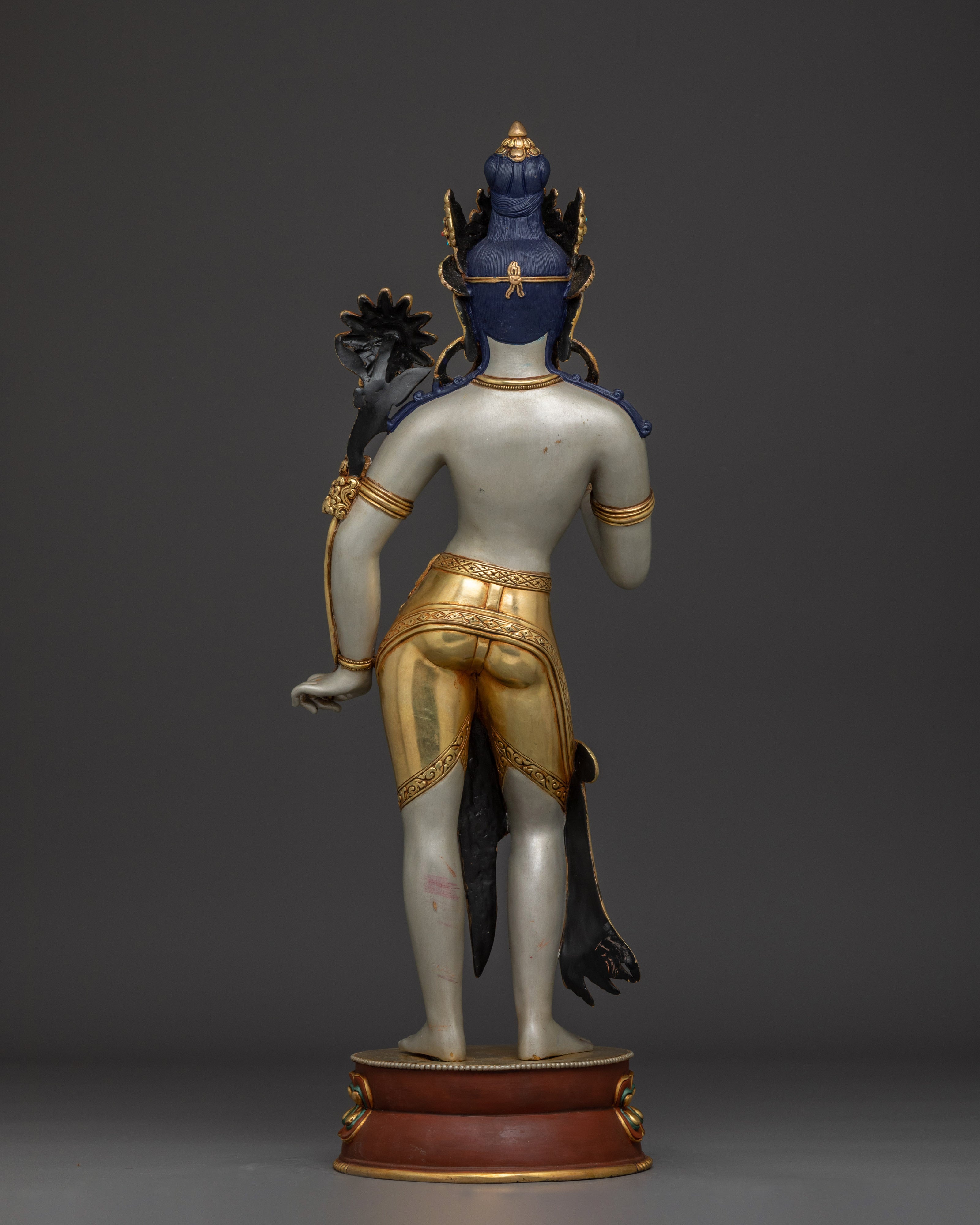 Green Tara Standing Statue | Shyama Tara - Mother of All Buddhas