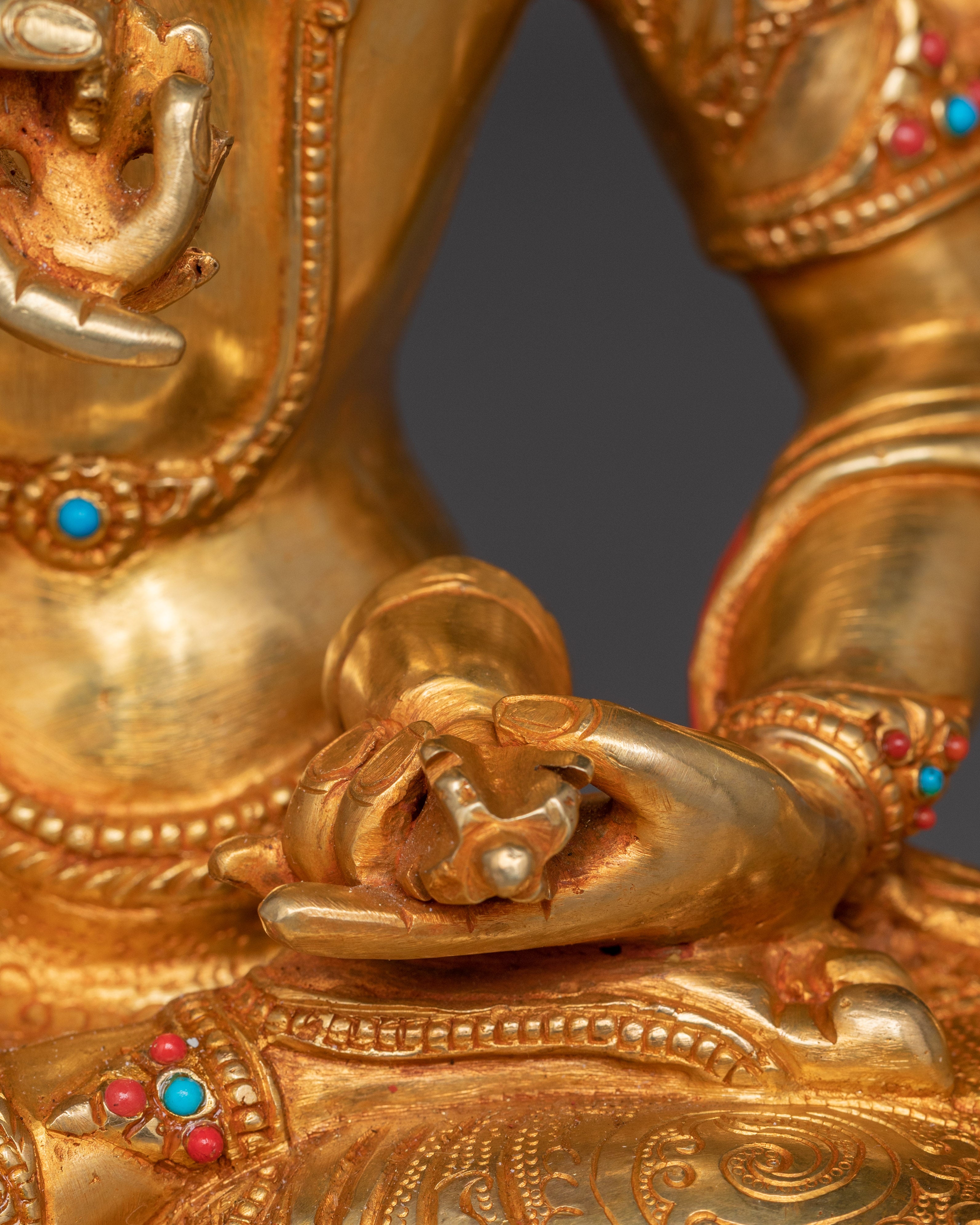 Buddhist Artwork of Vajrasattva | Deity for Purification and Spiritual Practice
