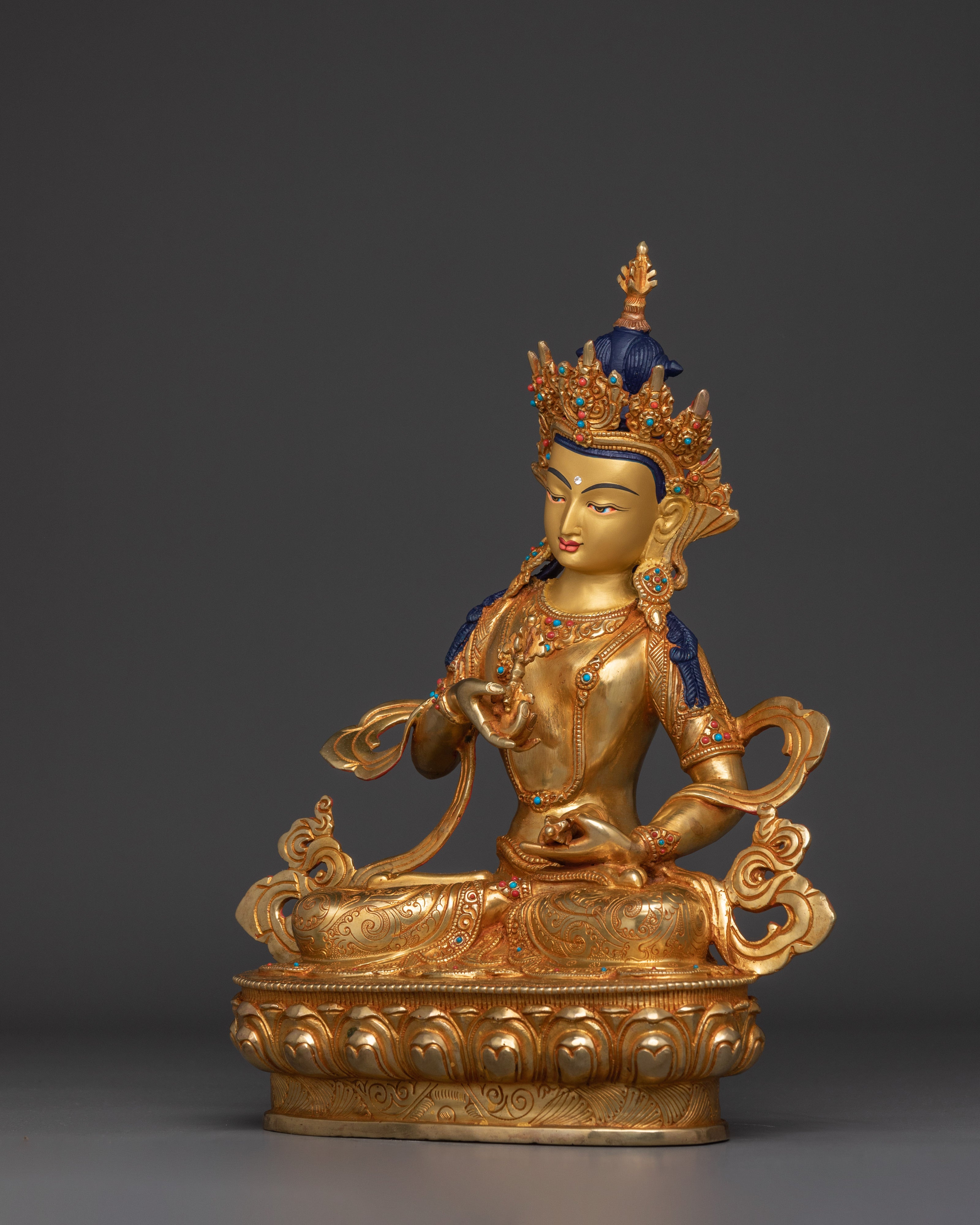Buddhist Artwork of Vajrasattva | Deity for Purification and Spiritual Practice