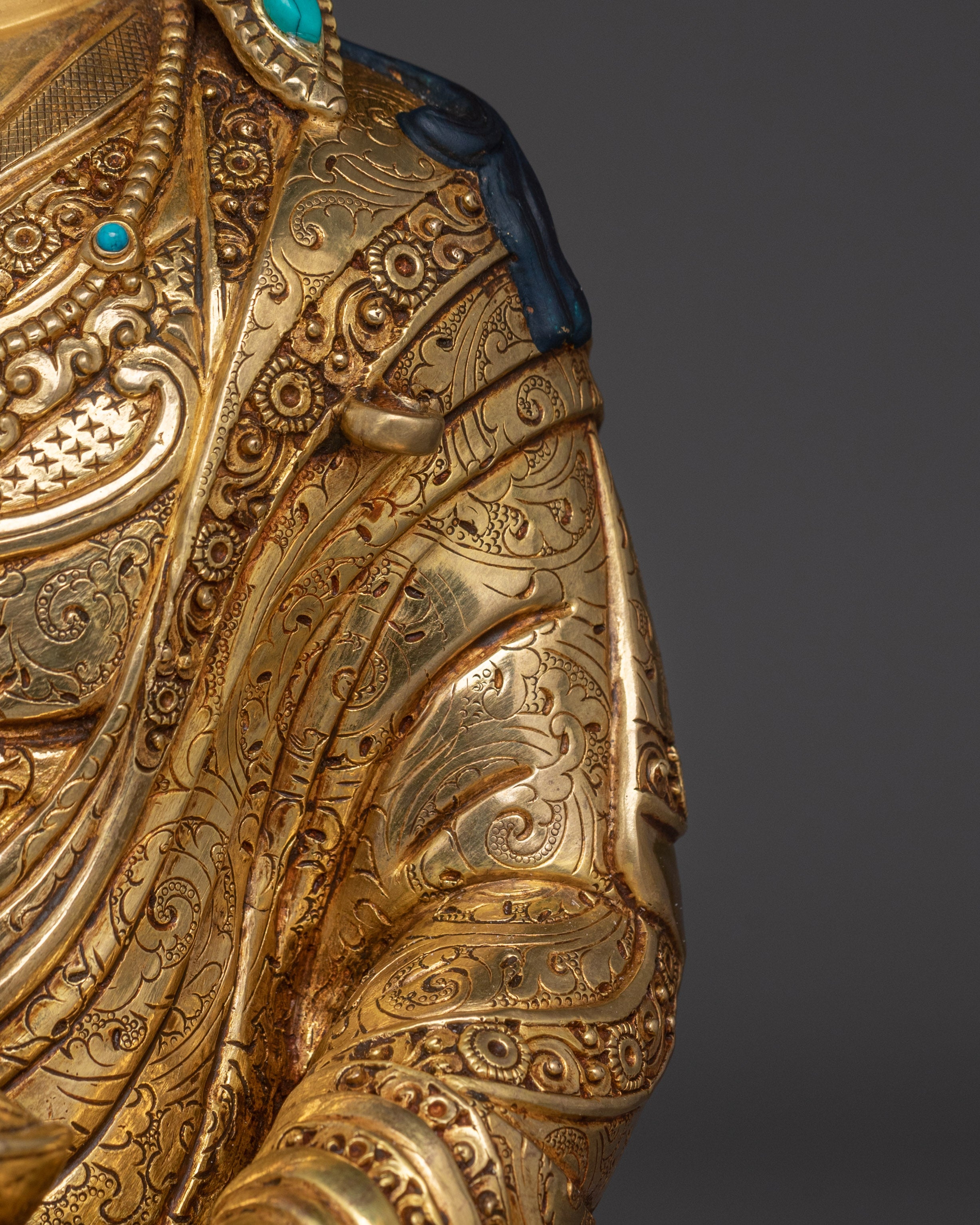 Tibetan Spirituality Guru Rinpoche Statue | Buddhist Master