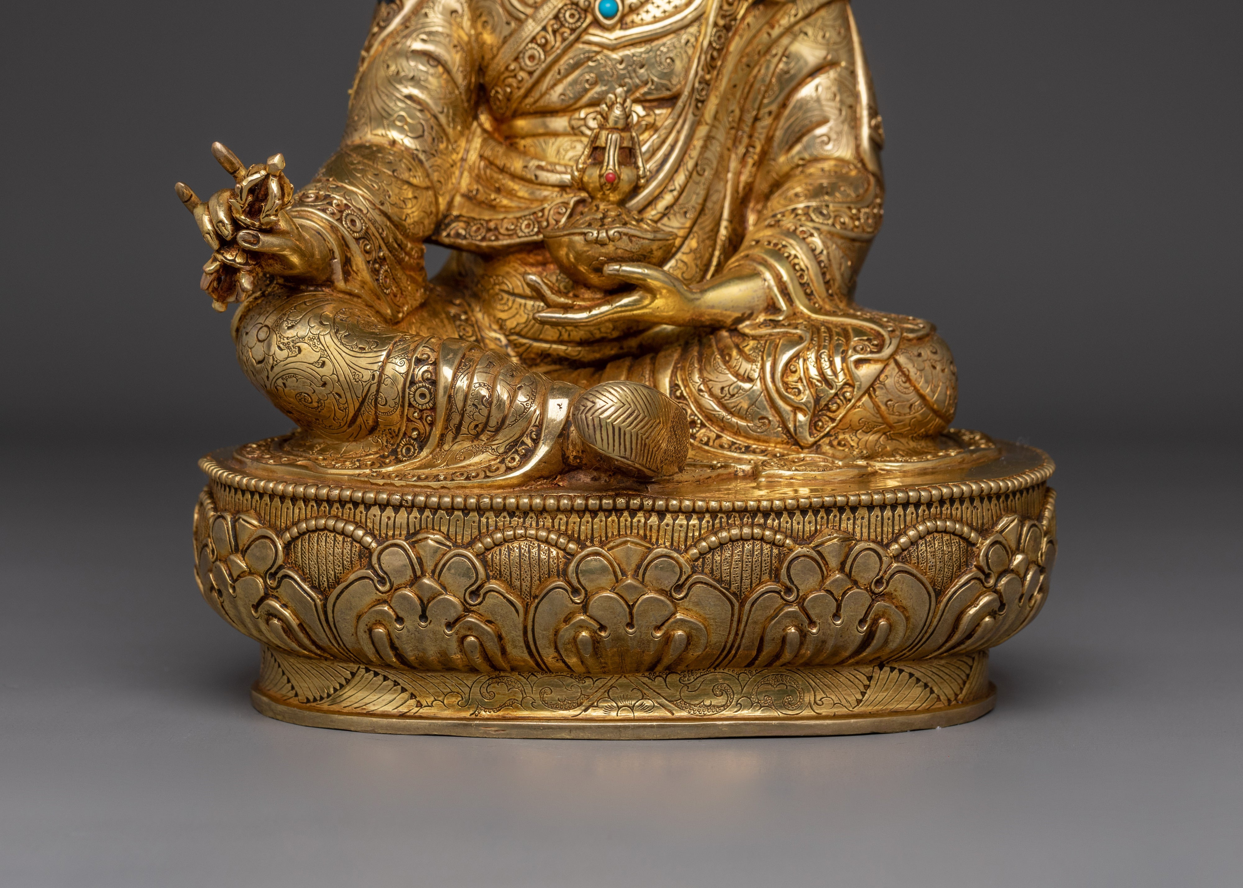 Tibetan Spirituality Guru Rinpoche Statue | Buddhist Master