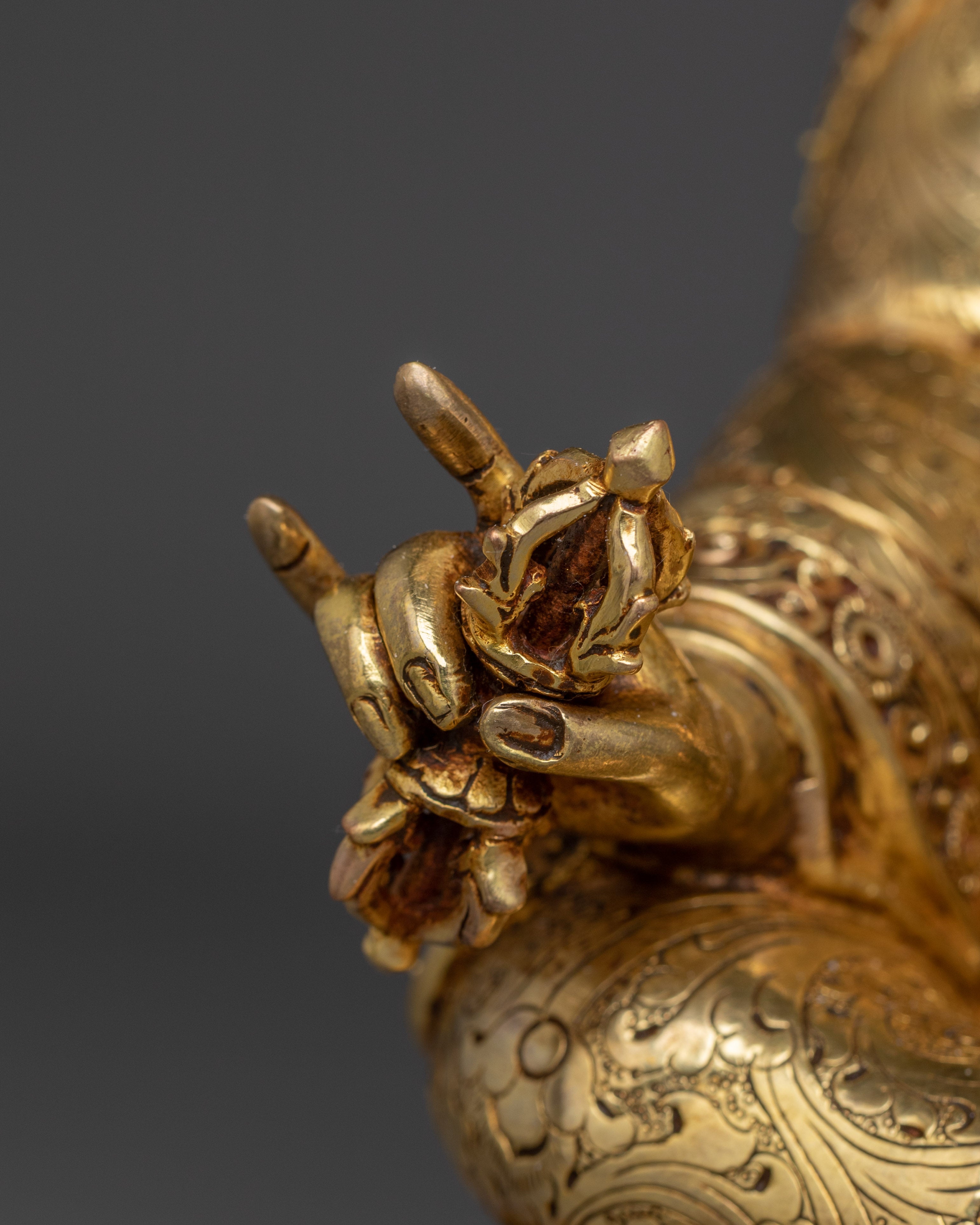 Tibetan Spirituality Guru Rinpoche Statue | Buddhist Master